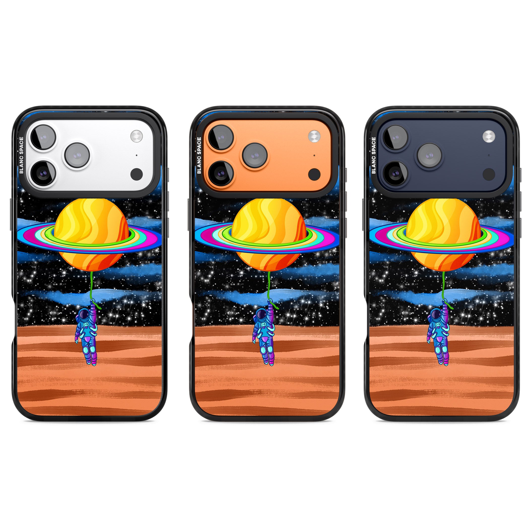 World On Helium iPhone 17 Pro Impact Pro Black Phone Case APT Impact Protection