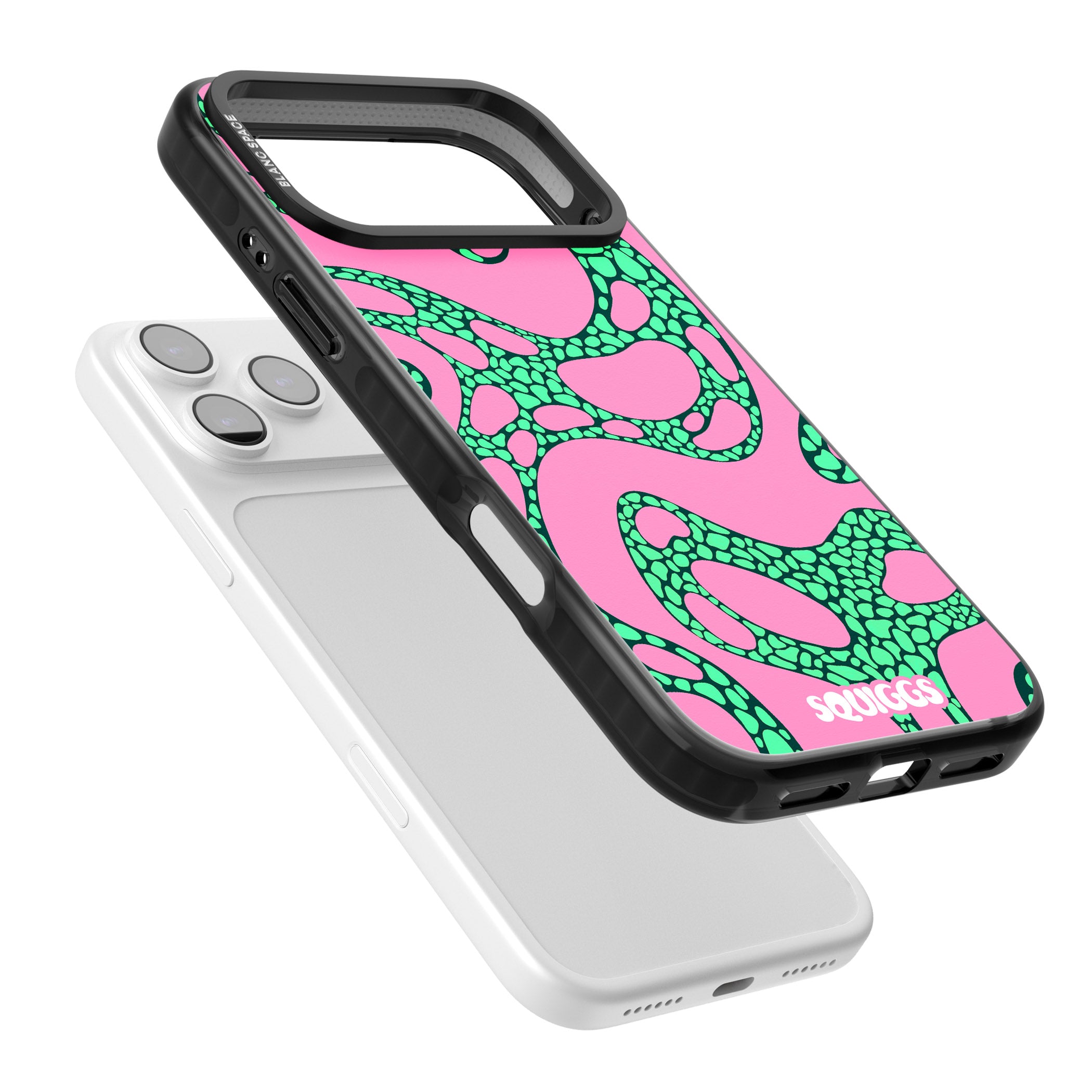 Alien Glow iPhone 17 Pro Impact Pro Black Phone Case Colours