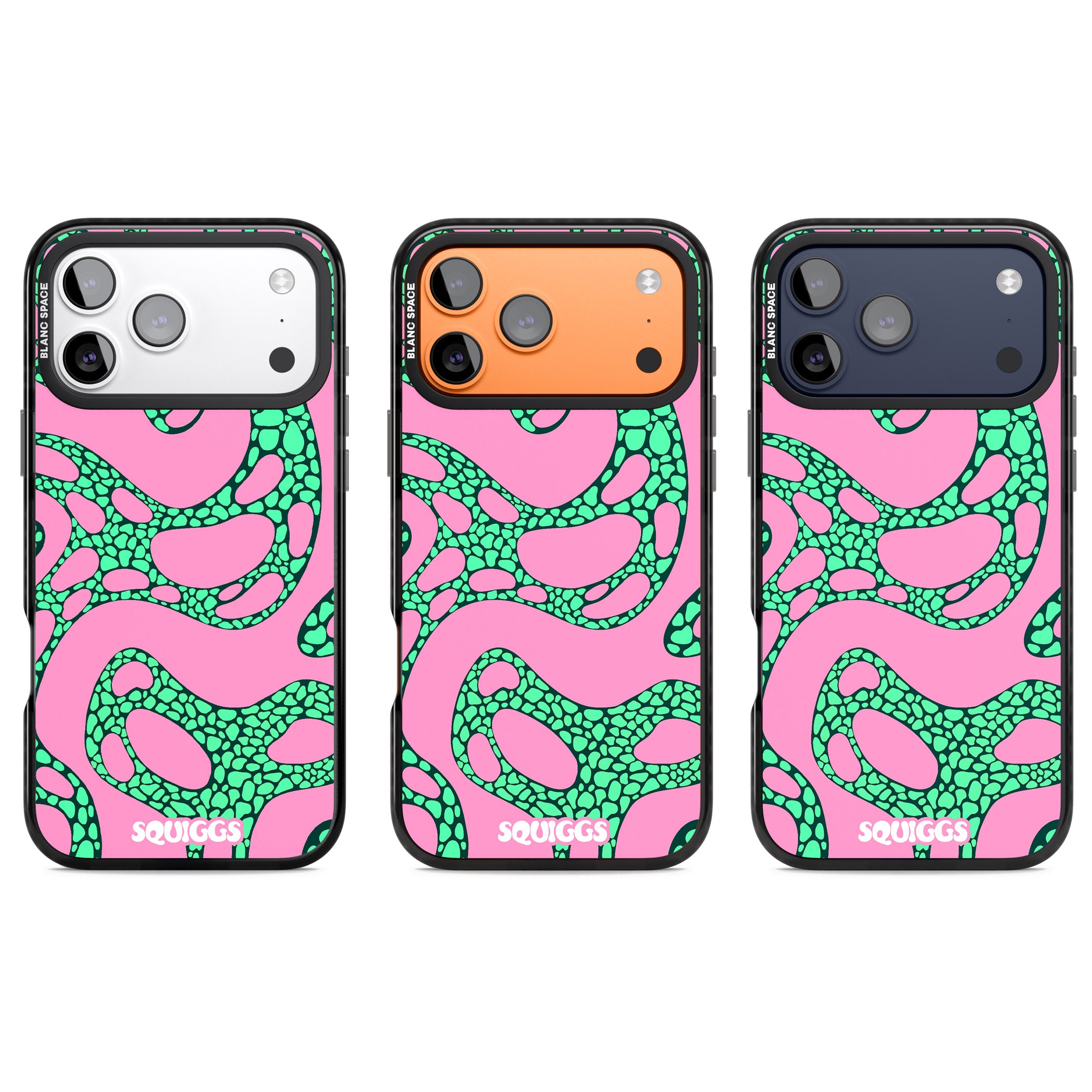 Alien Glow iPhone 17 Pro Impact Pro Black Phone Case APT Impact Protection