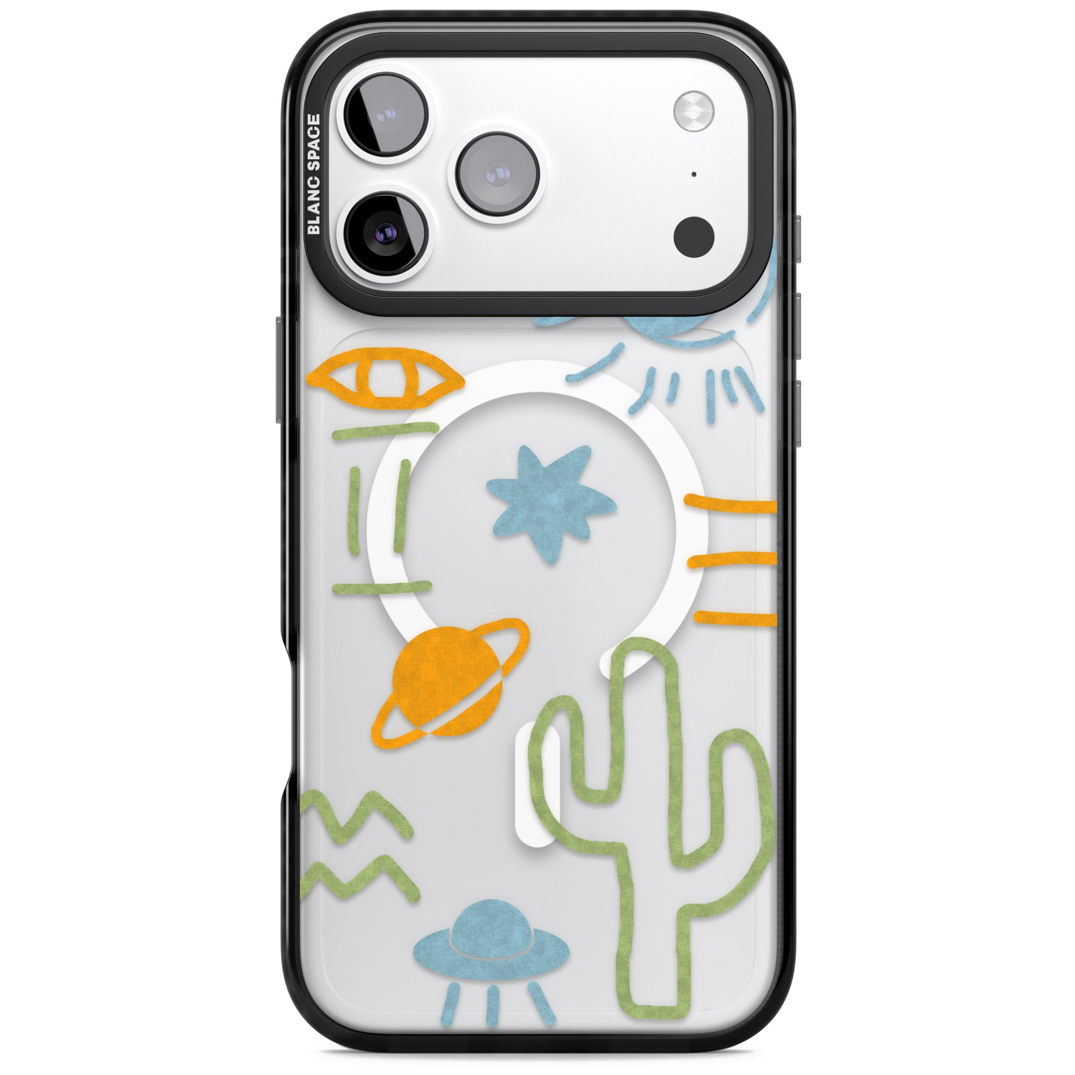 Summer Heat iPhone 17 Pro Max Impact Pro Black Phone Case
