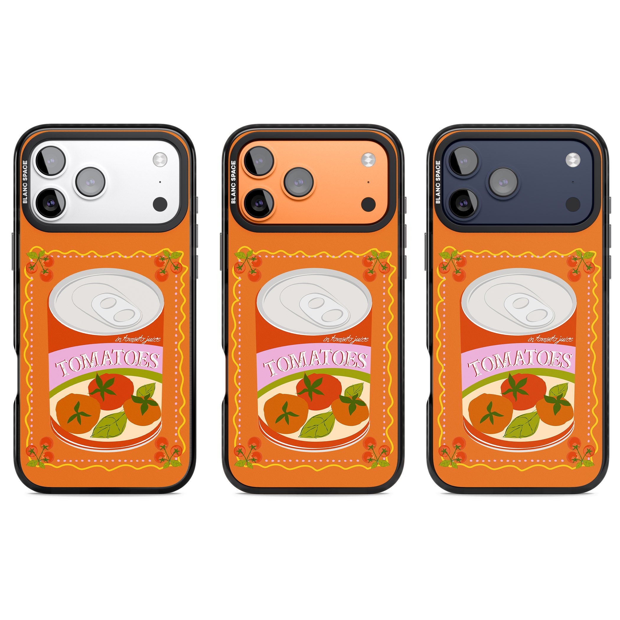 Tomato Soup Can iPhone 17 Pro Impact Pro Black Phone Case APT Impact Protection