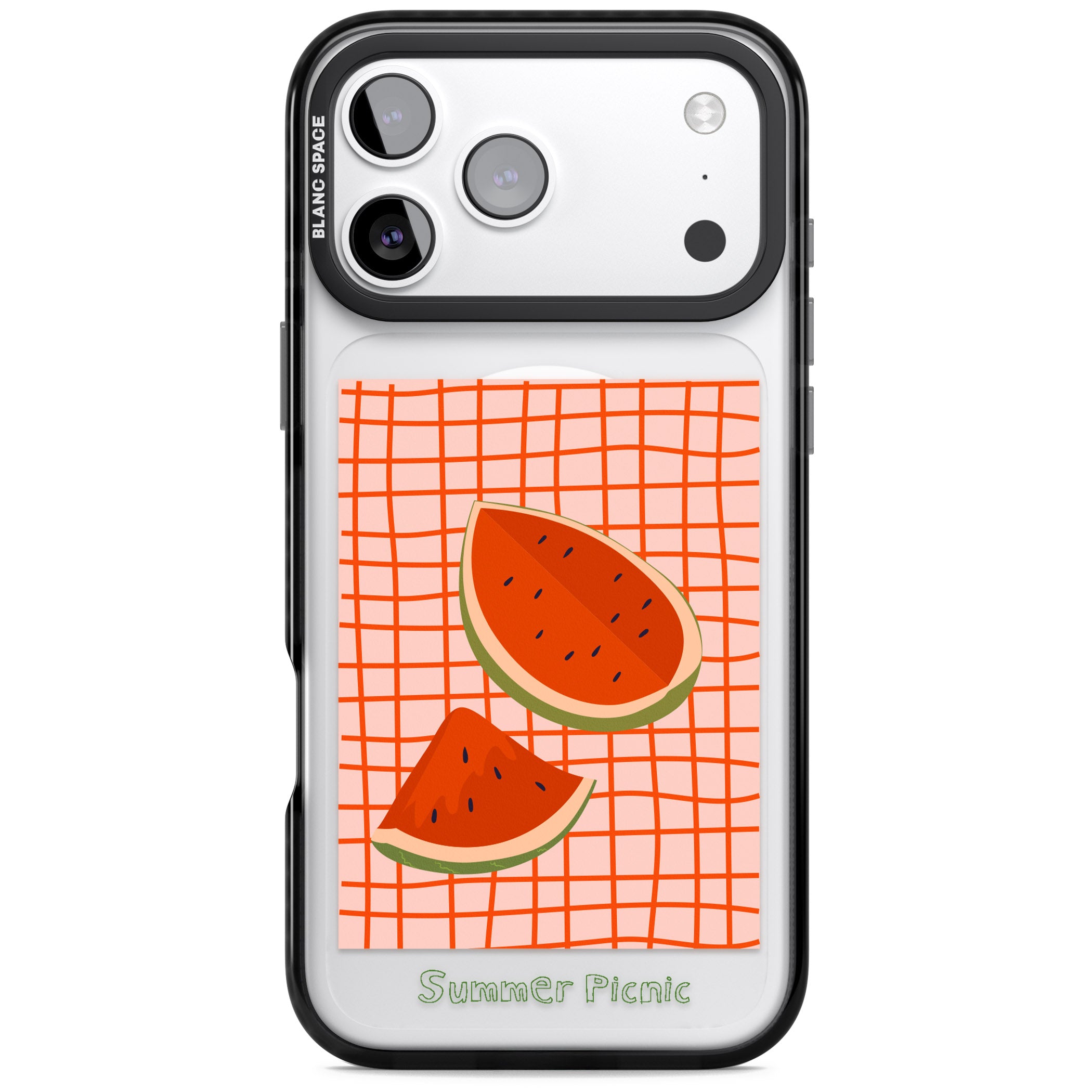 Summer Picnic iPhone 17 Pro Impact Pro Black Phone Case