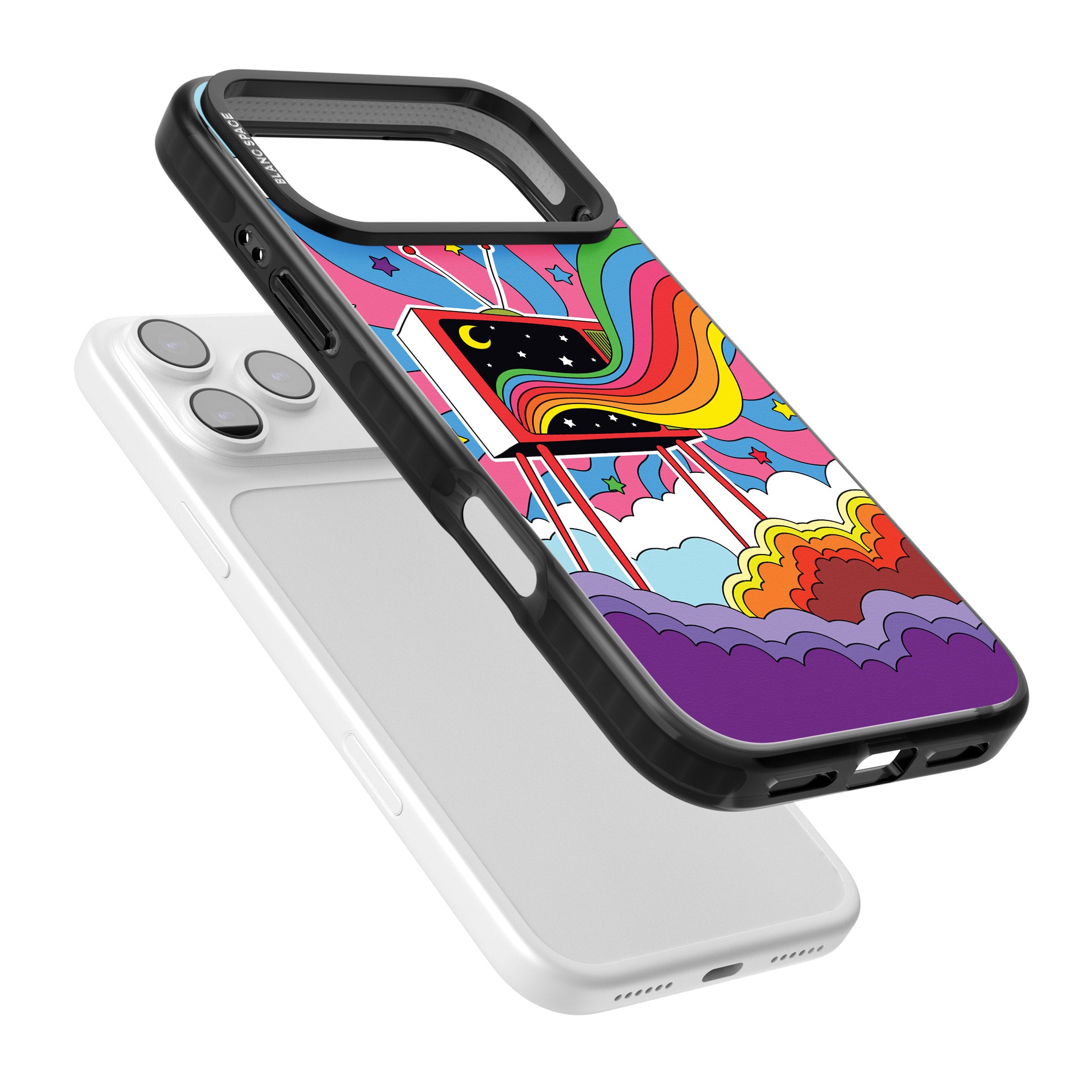 Tv Captivation iPhone 17 Pro Impact Pro Black Phone Case Colours