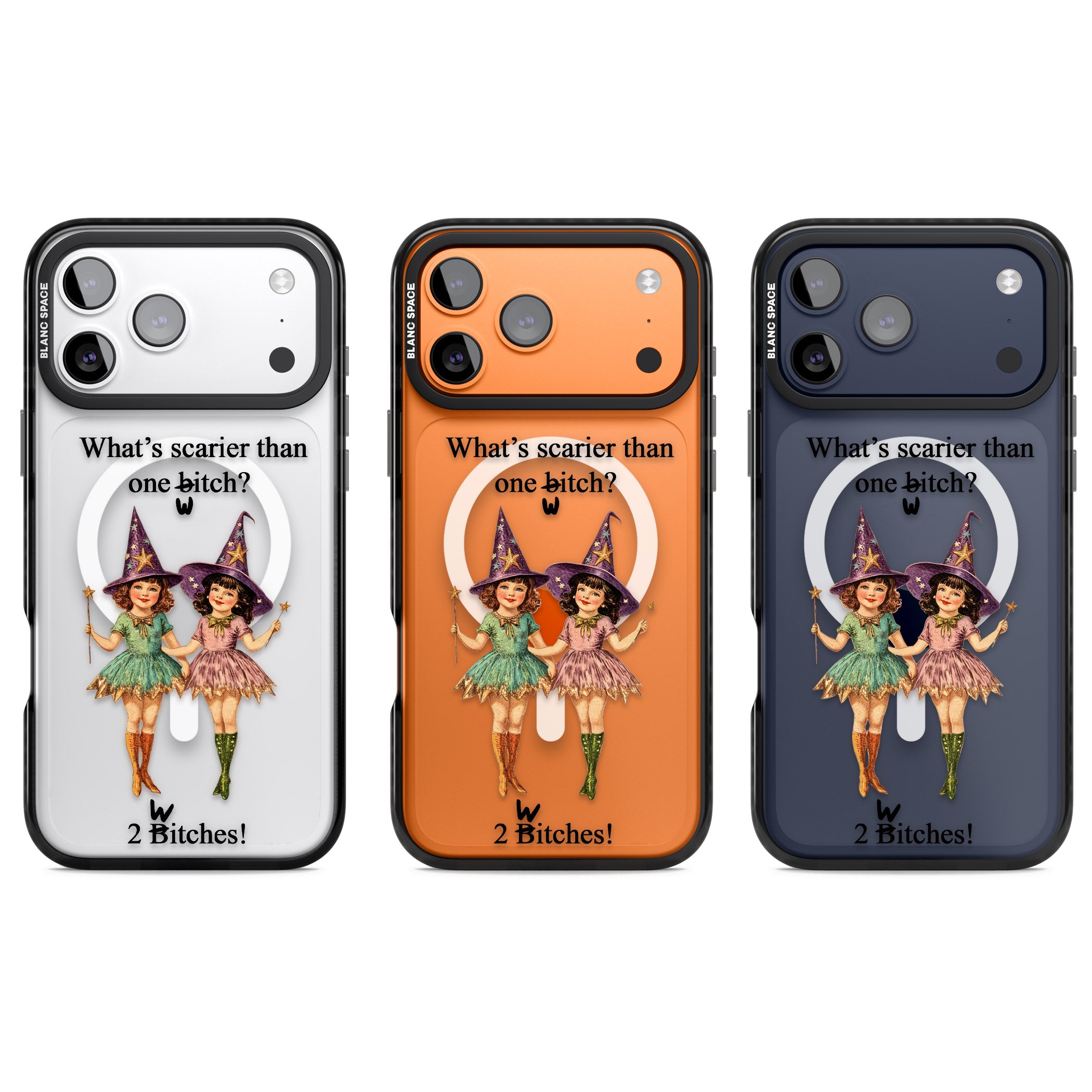 Two Witches iPhone 17 Pro Impact Pro Black Phone Case APT Impact Protection