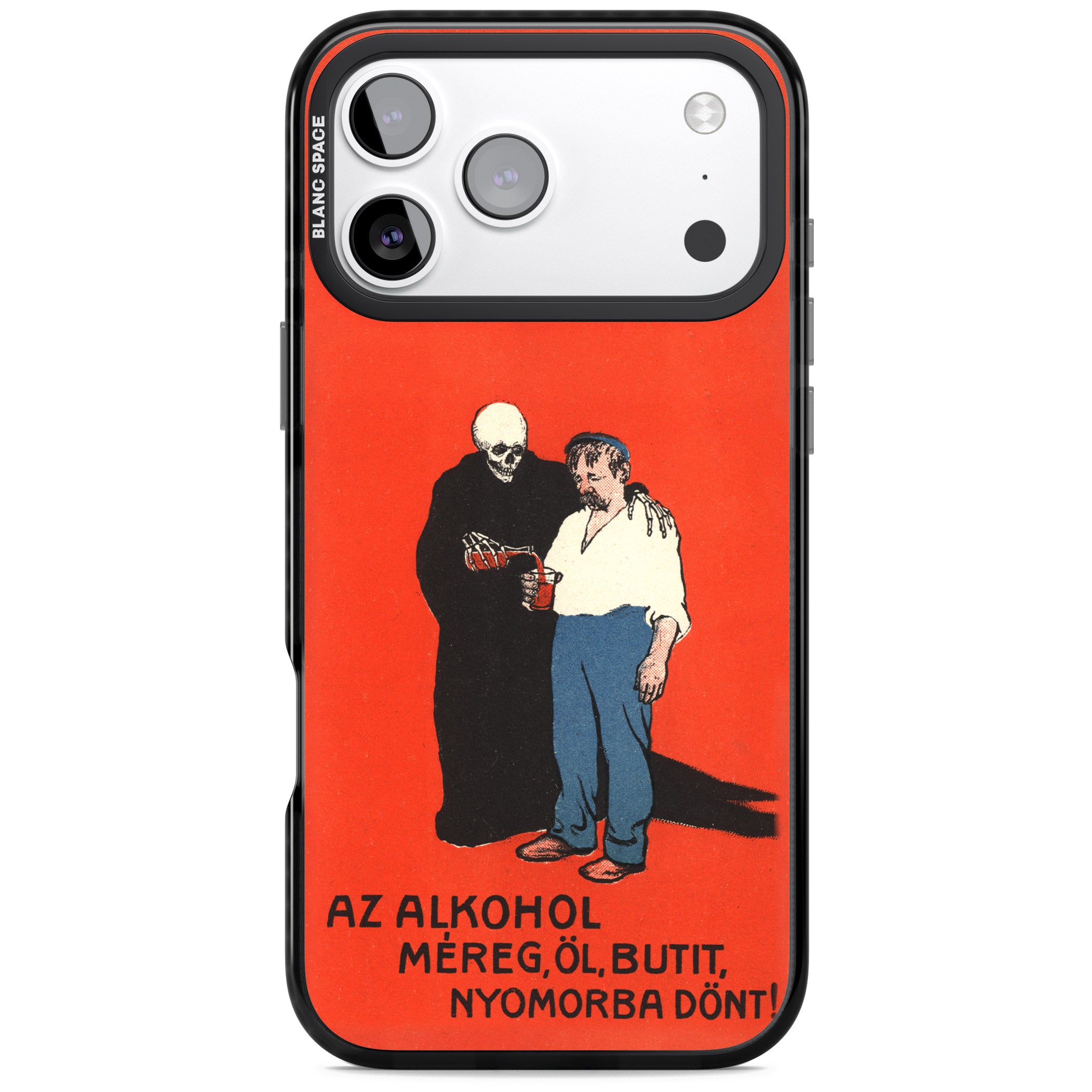 Az Alkohol Poster iPhone 17 Pro Impact Pro Black Phone Case