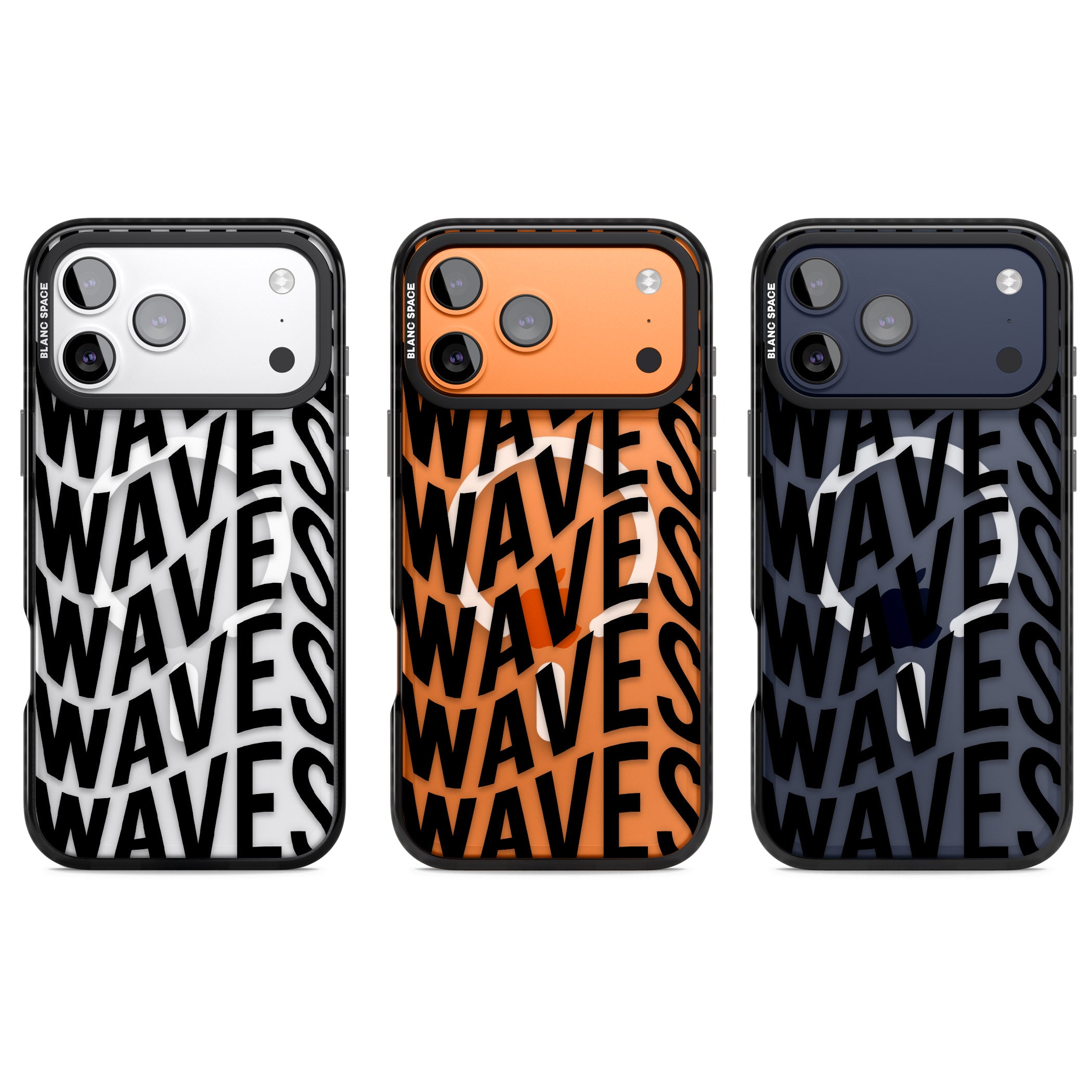 Waves iPhone 17 Pro Impact Pro Black Phone Case APT Impact Protection