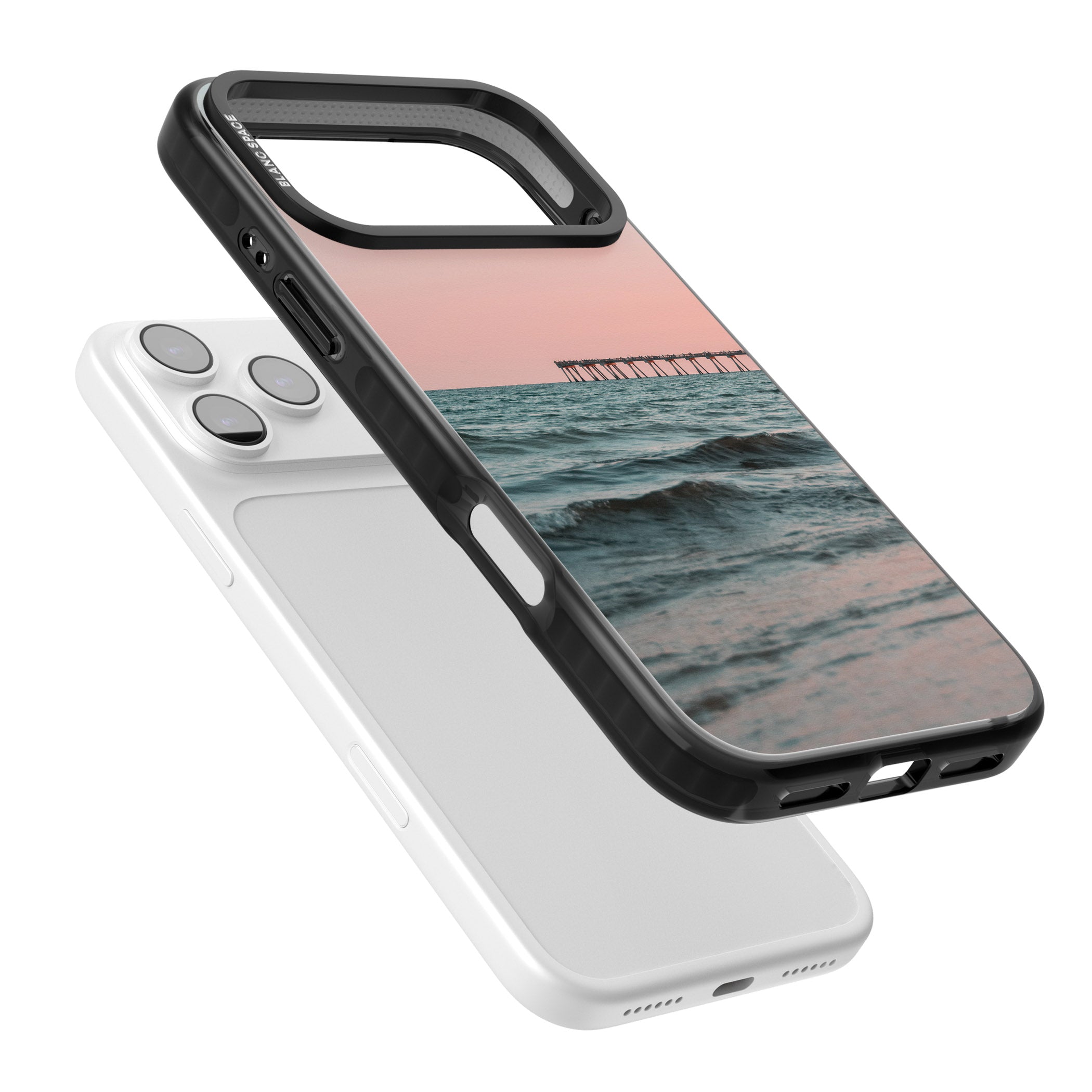 Sunset Pier iPhone 17 Pro Impact Black Phone Case Colours
