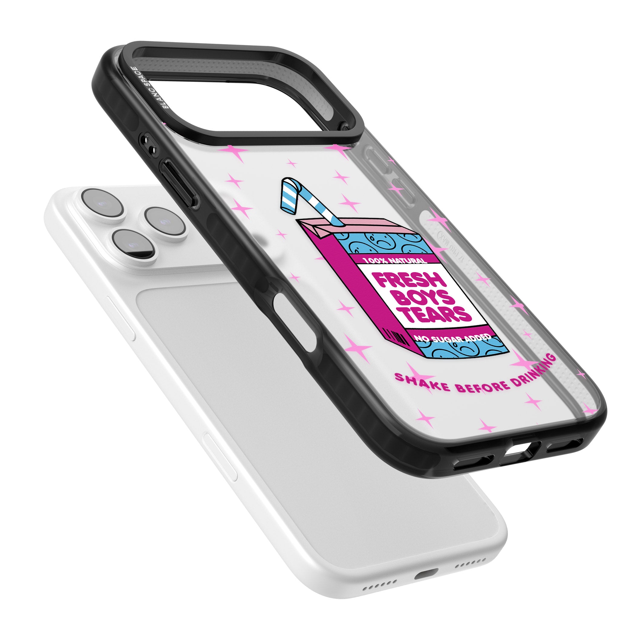 Boy Tears iPhone 17 Pro Impact Black Phone Case Colours