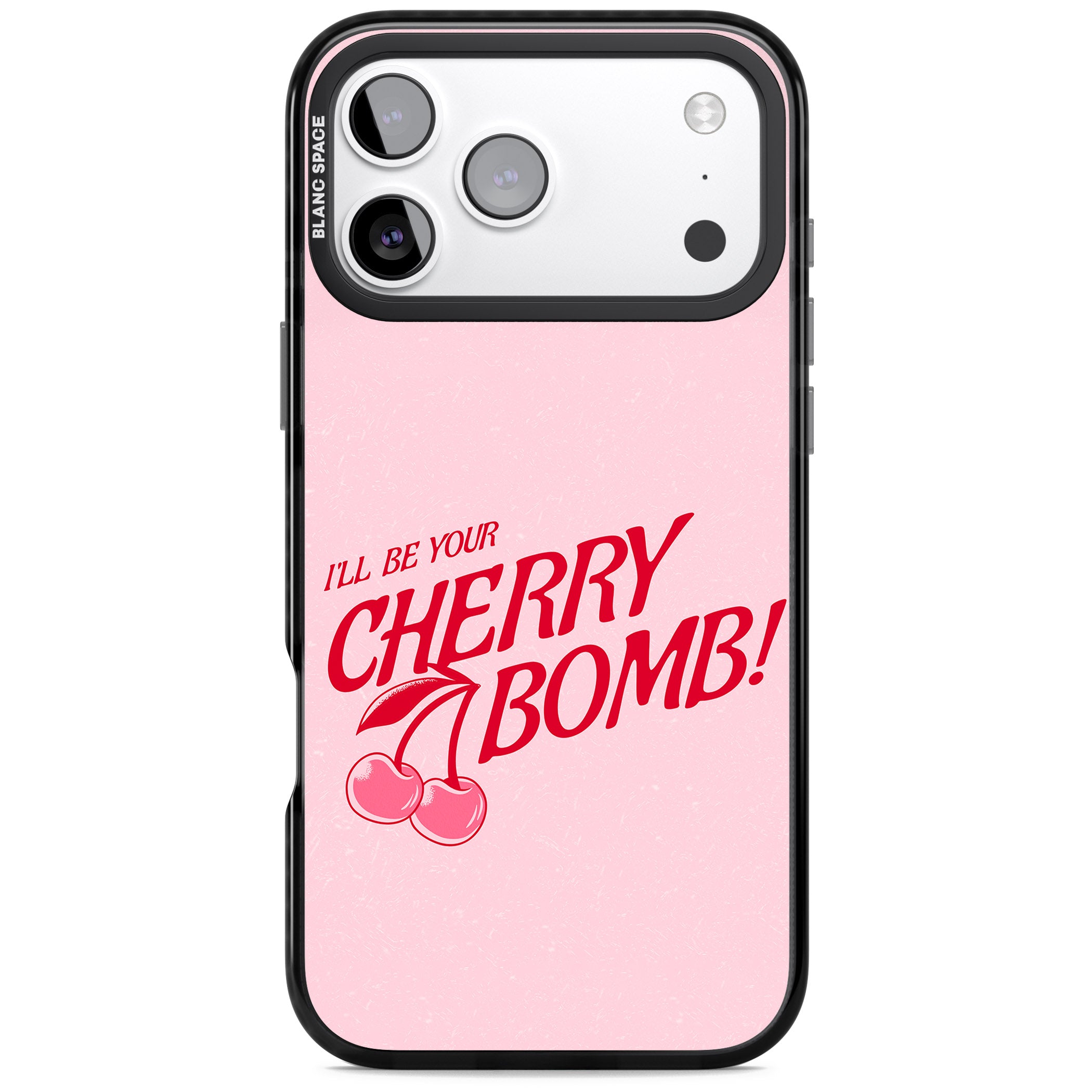 Your Cherry Bomb iPhone 17 Pro Impact Black Phone Case