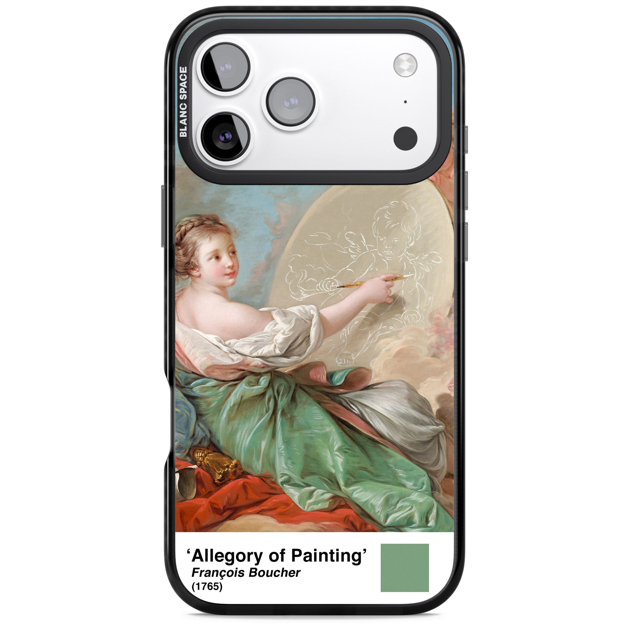 Allegory Of Painting iPhone 17 Pro Impact Black Phone Case
