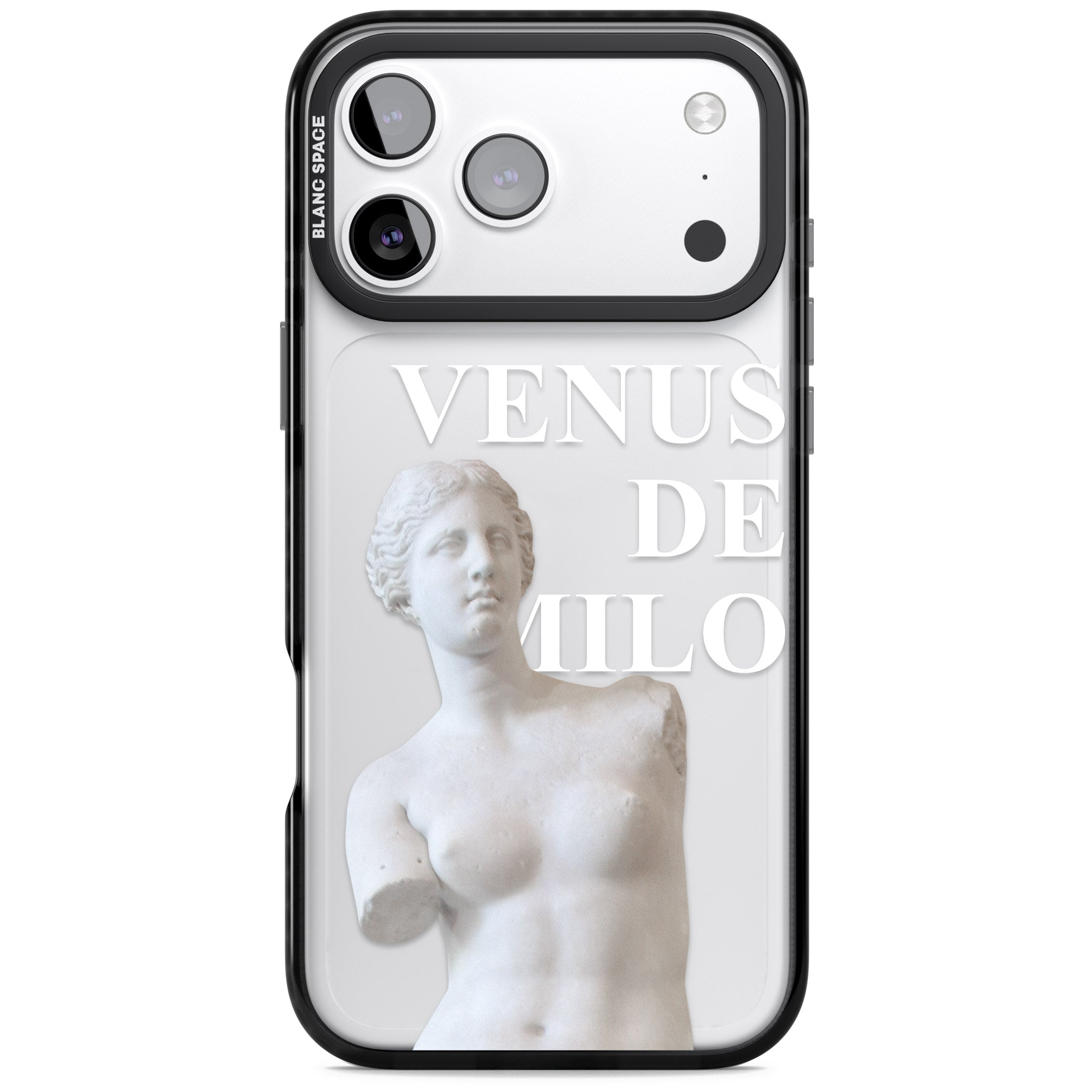 Venus De Milo Cutout iPhone 17 Pro Impact Black Phone Case