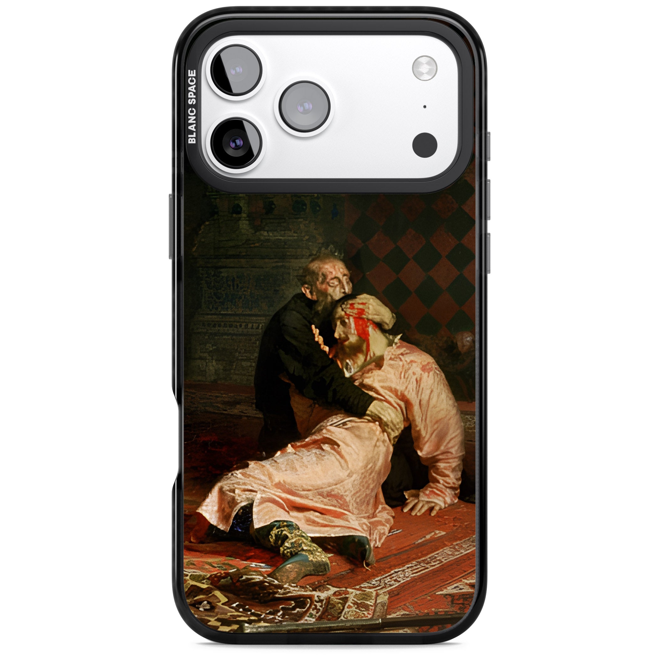 Ivan The Terrible & His Son iPhone 17 Pro Impact Black Phone Case