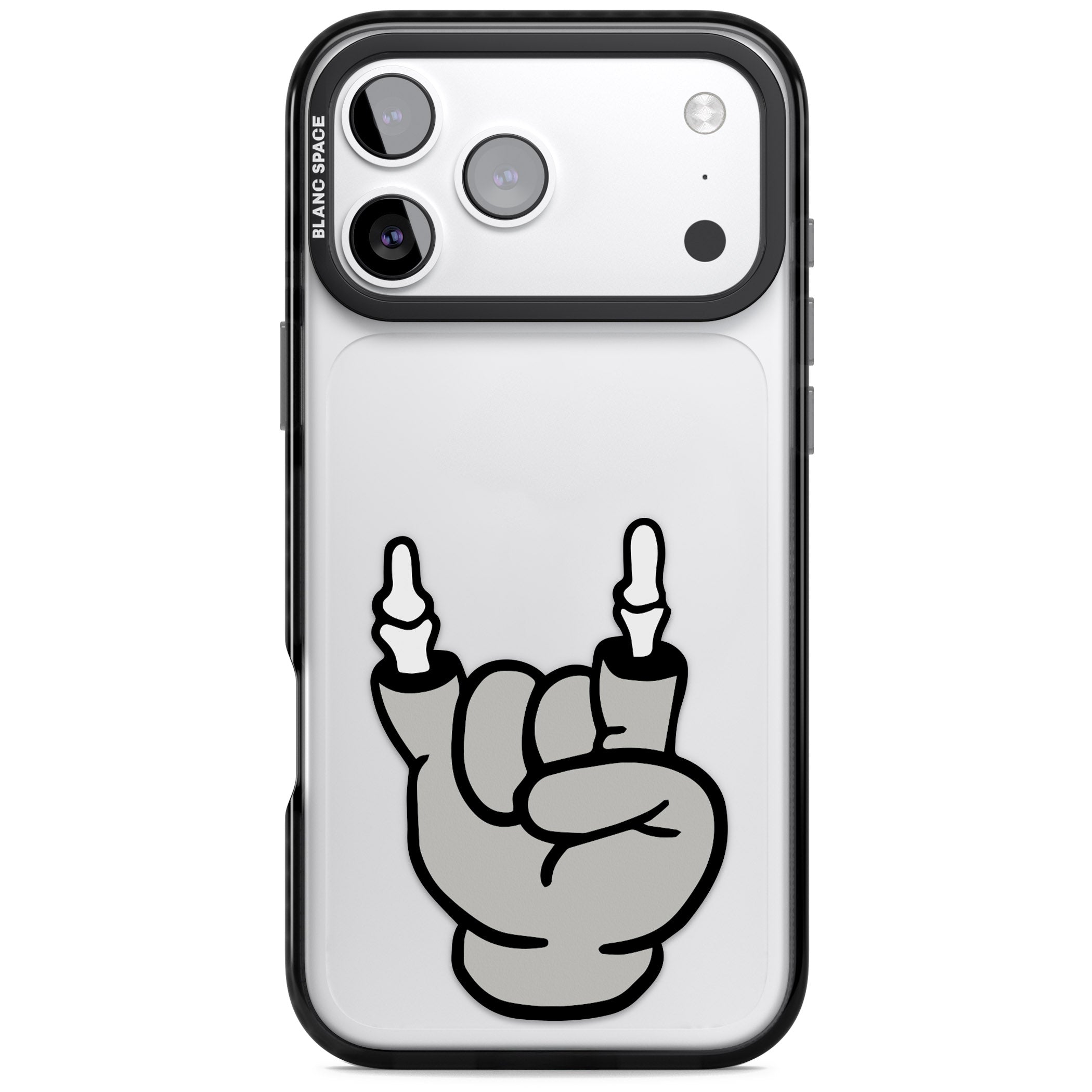 Rock 'Til You Drop iPhone 17 Pro Max Impact Black Phone Case