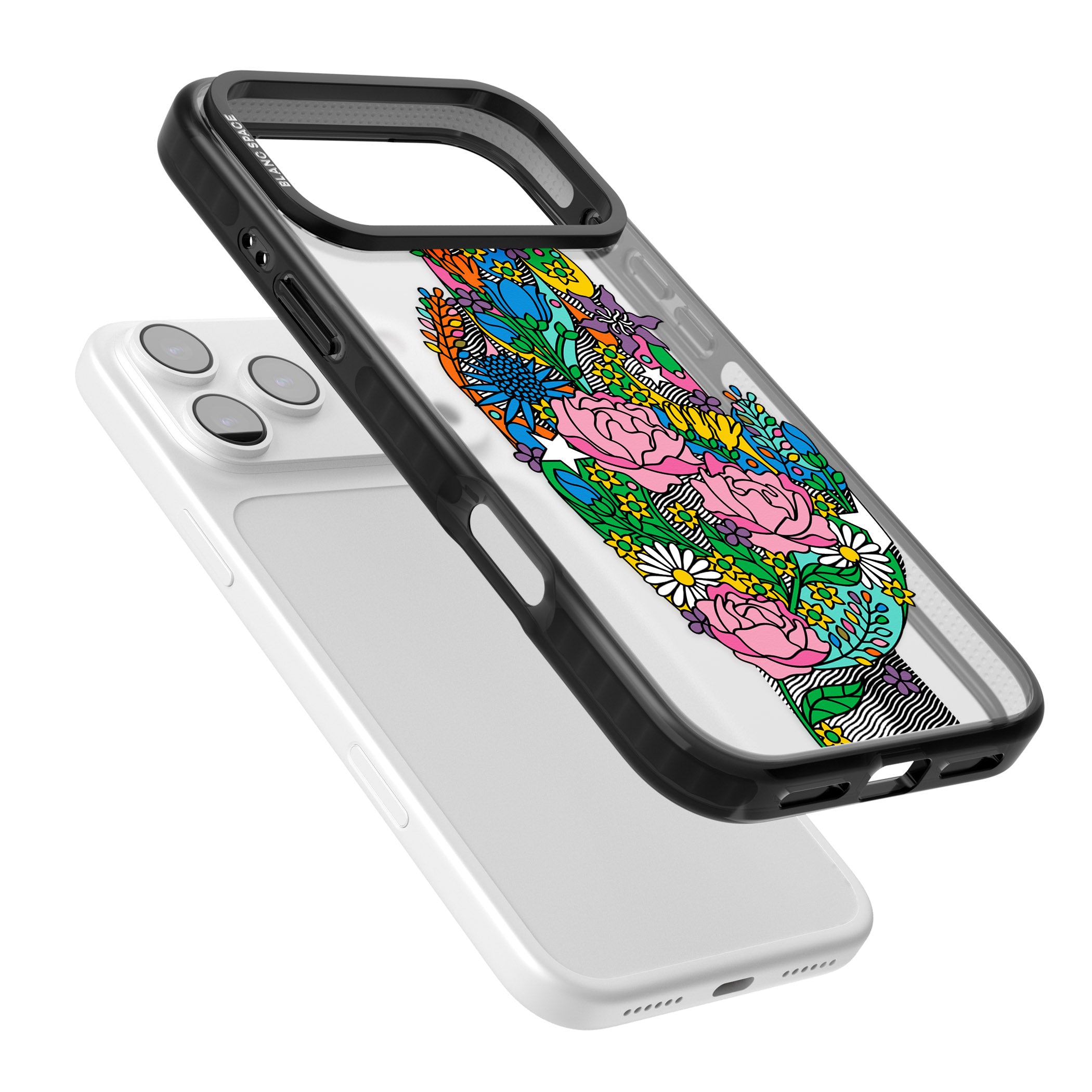 Garden Touch iPhone 17 Pro Max Impact Black Phone Case Colours