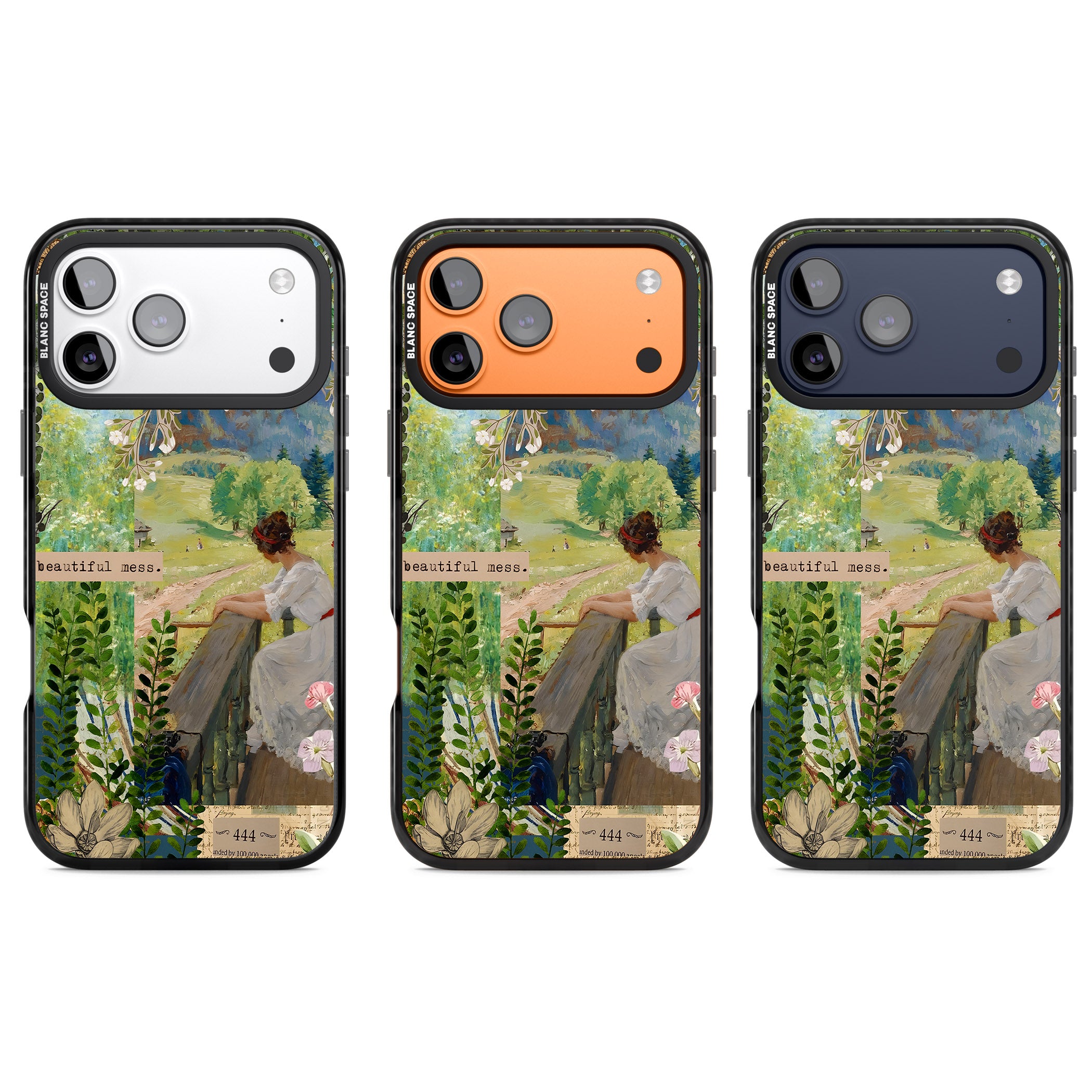 Beautiful Mess iPhone 17 Pro Impact Black Phone Case APT Impact Protection