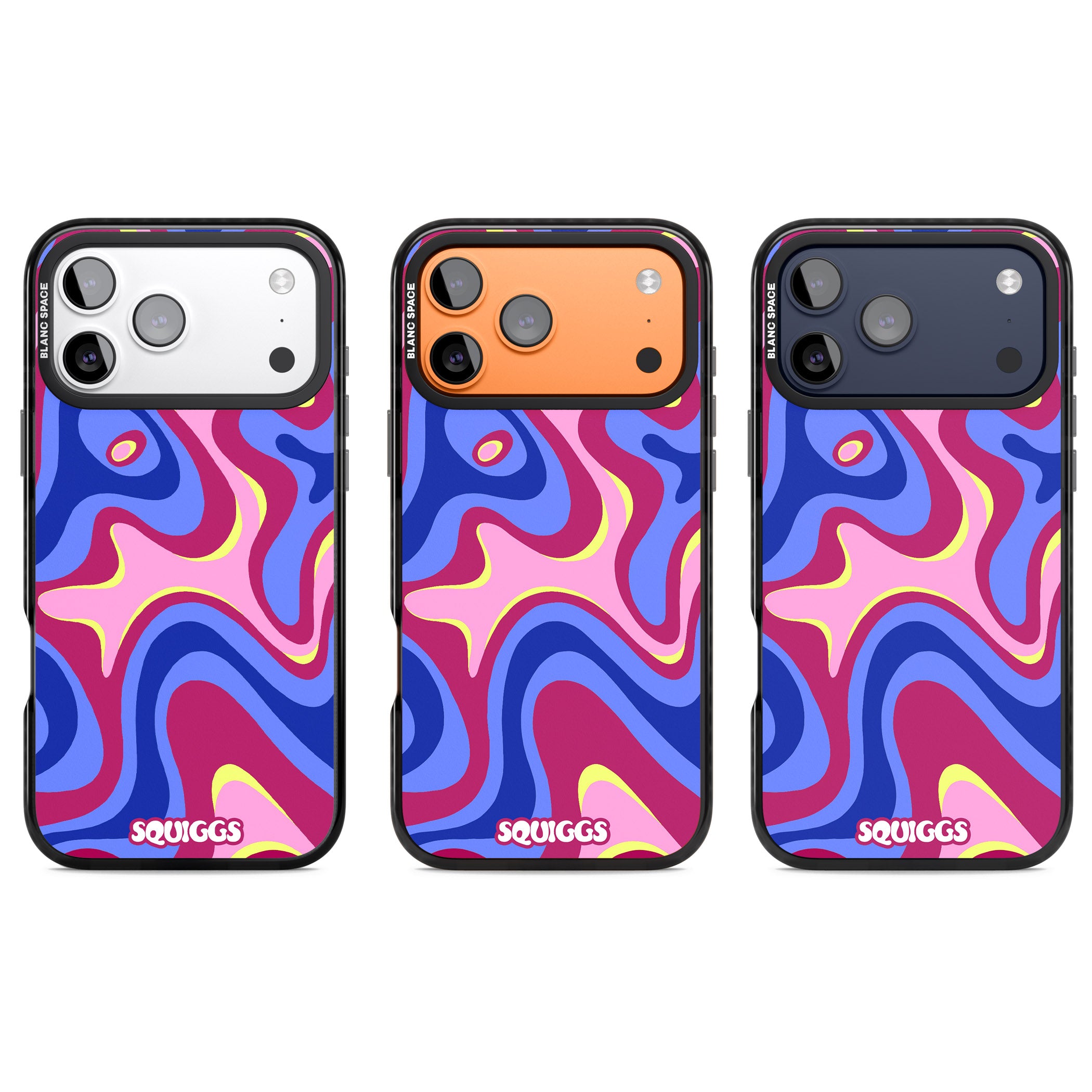 Blue Lava iPhone 17 Pro Impact Black Phone Case APT Impact Protection