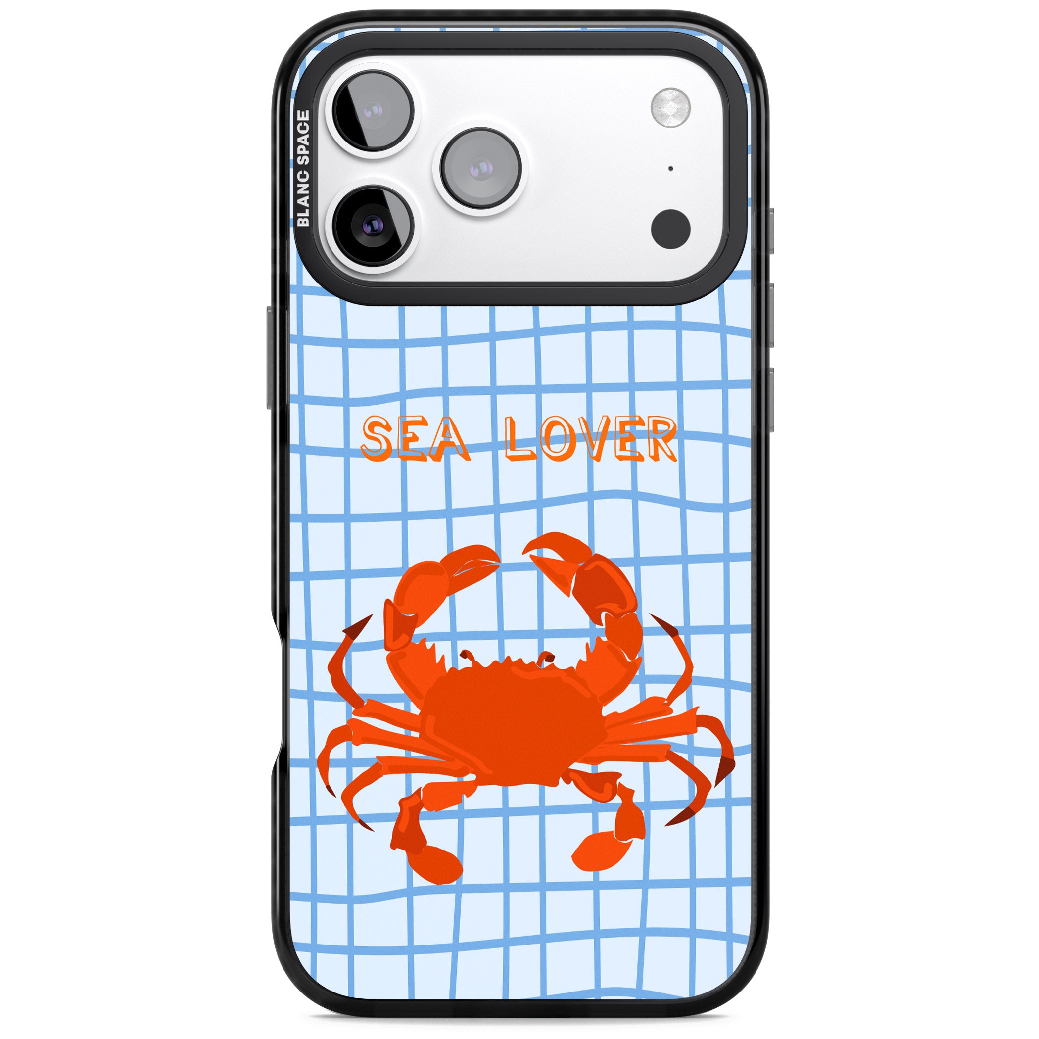 Sea Lover iPhone 17 Pro Impact Black Phone Case