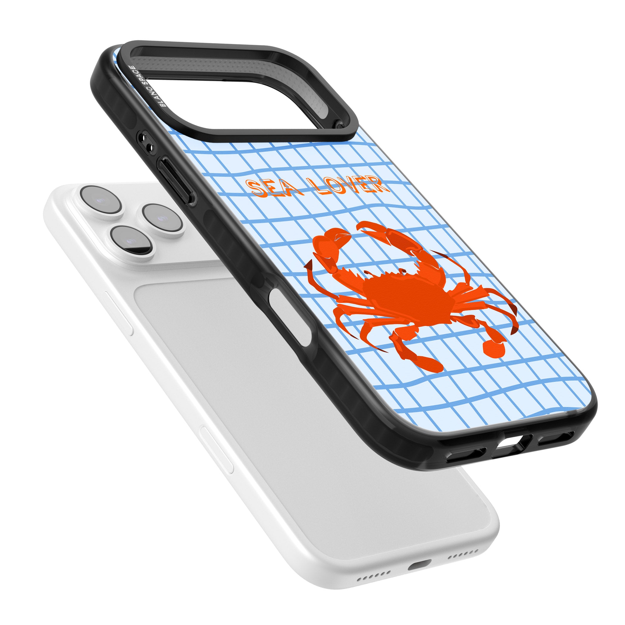 Sea Lover iPhone 17 Pro Impact Black Phone Case Colours