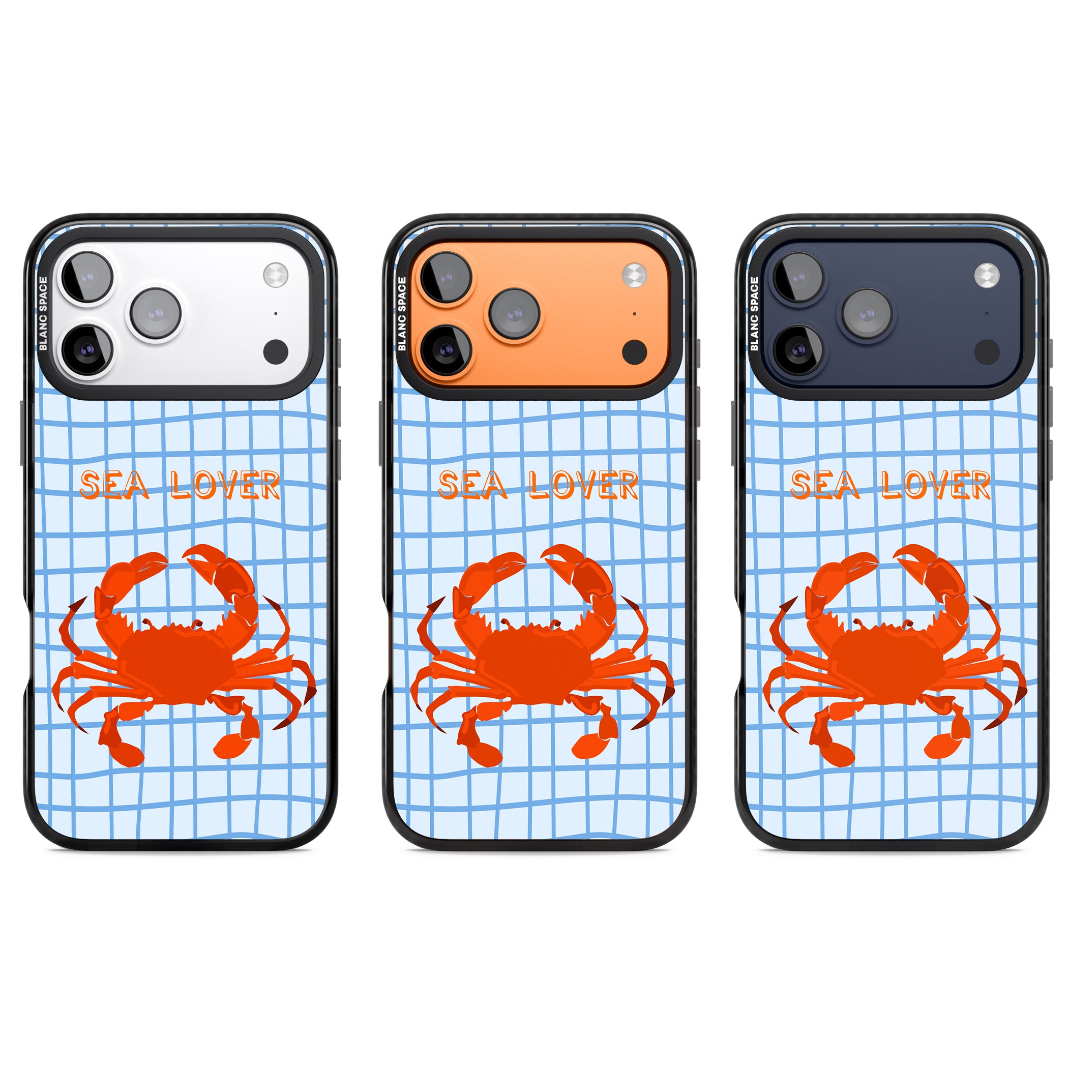 Sea Lover iPhone 17 Pro Impact Black Phone Case APT Impact Protection