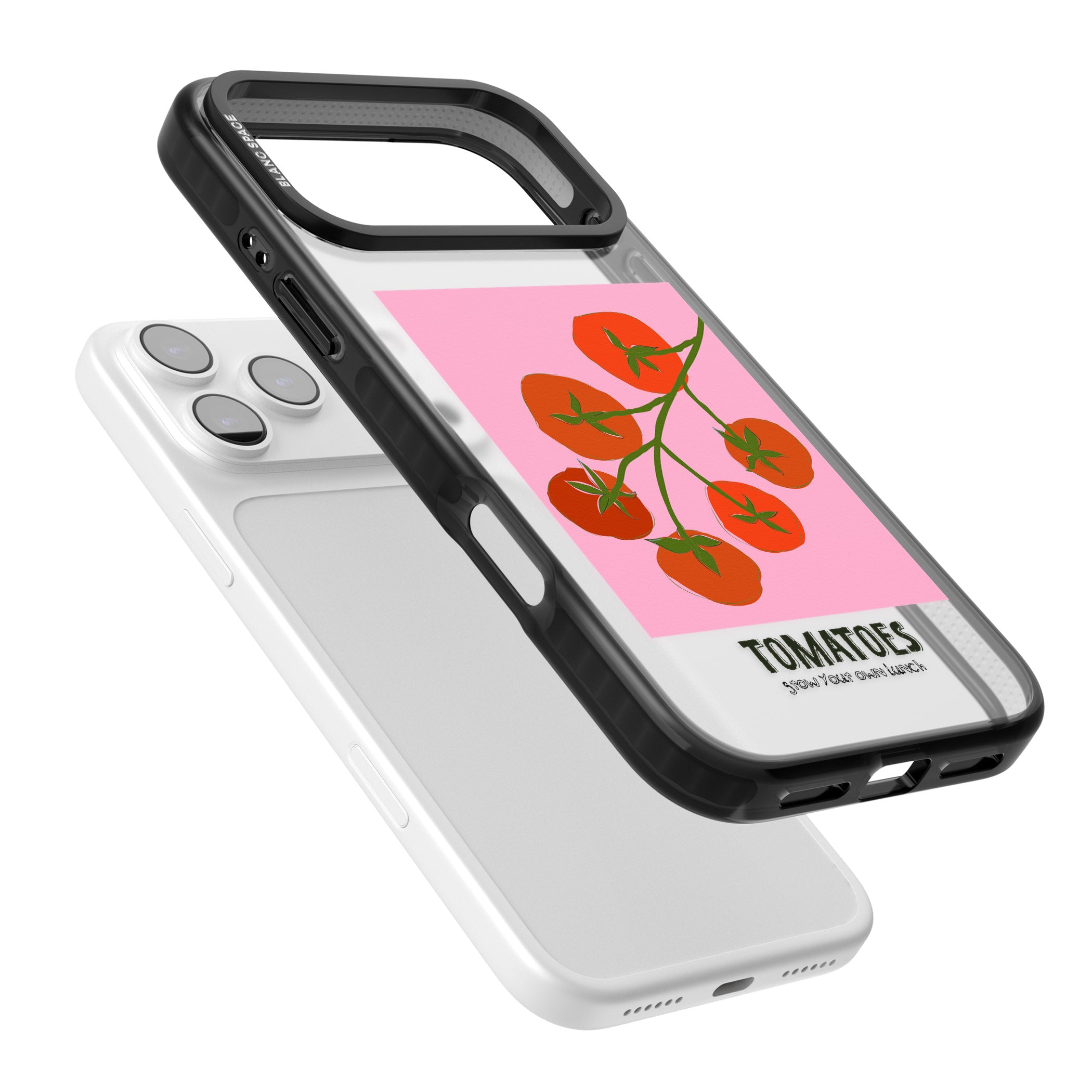 Own Tomatoes iPhone 17 Pro Impact Black Phone Case Colours