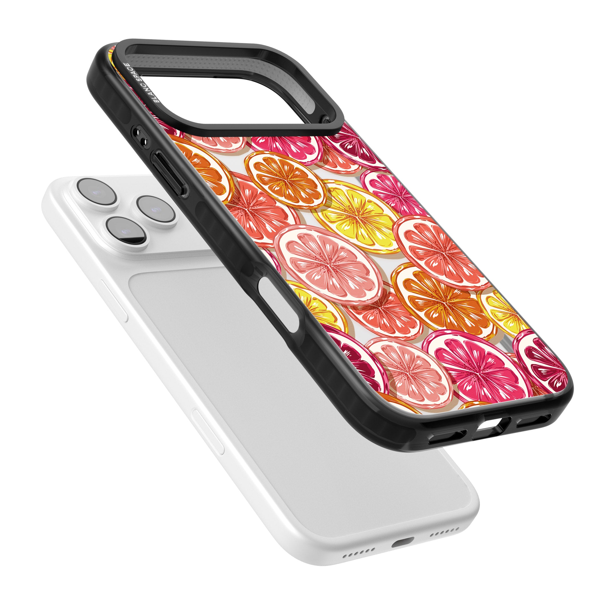 Citrus Fiesta iPhone 17 Pro Impact Black Phone Case Colours