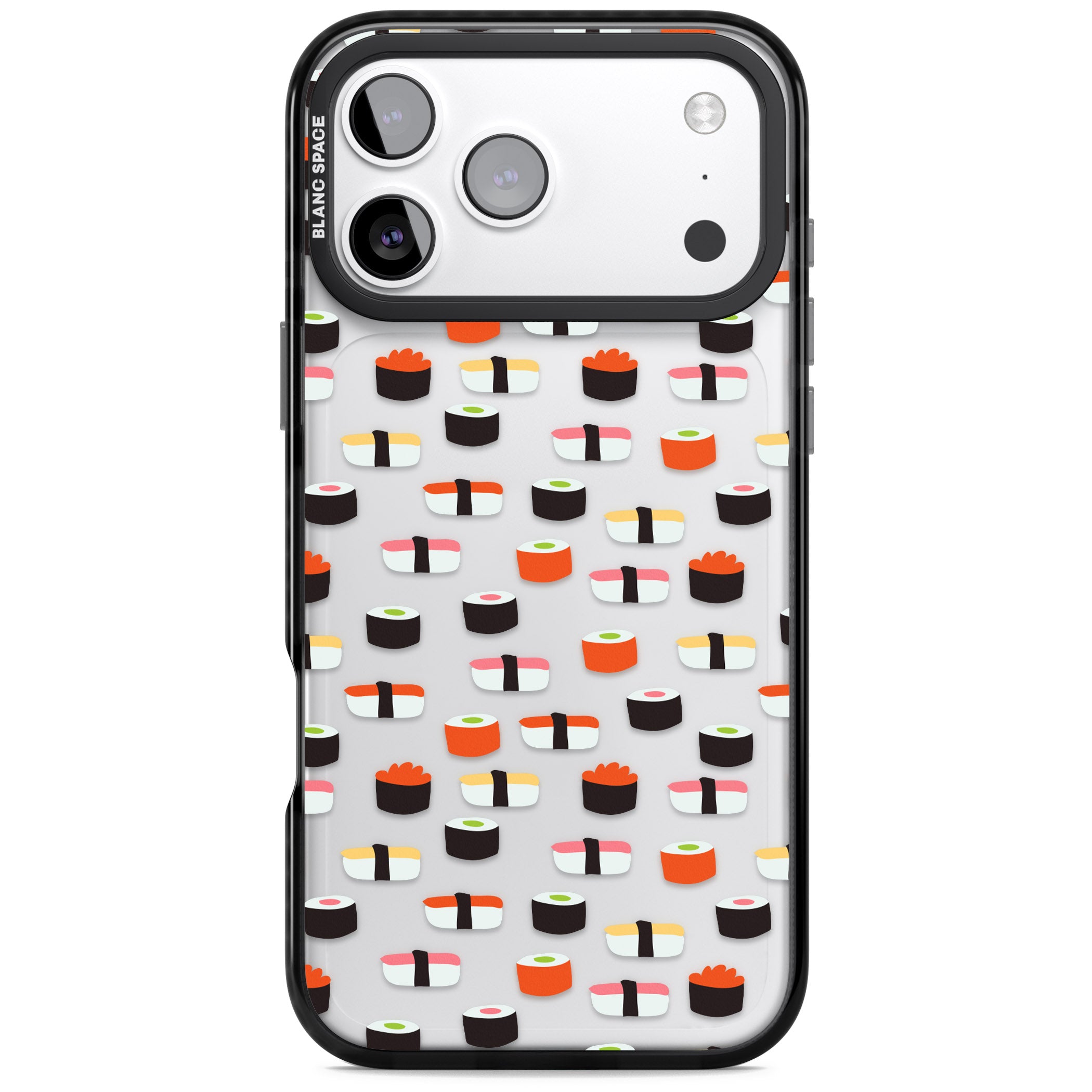 Sushi Pop iPhone 17 Pro Max Impact Black Phone Case