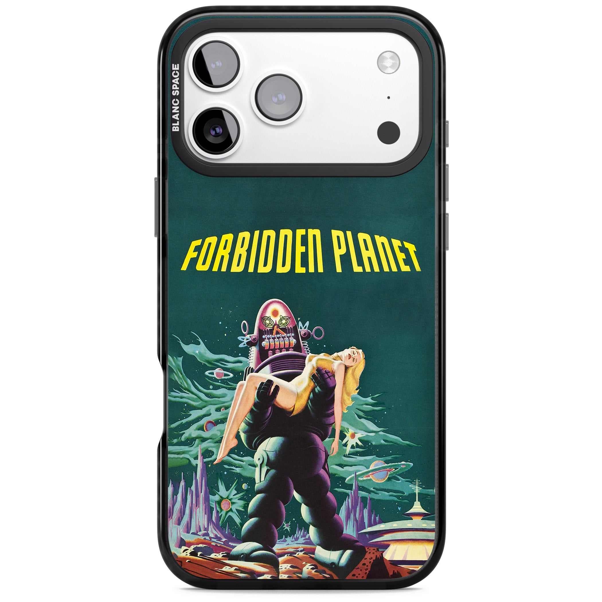 Forbidden Planet Poster iPhone 17 Pro Impact Black Phone Case