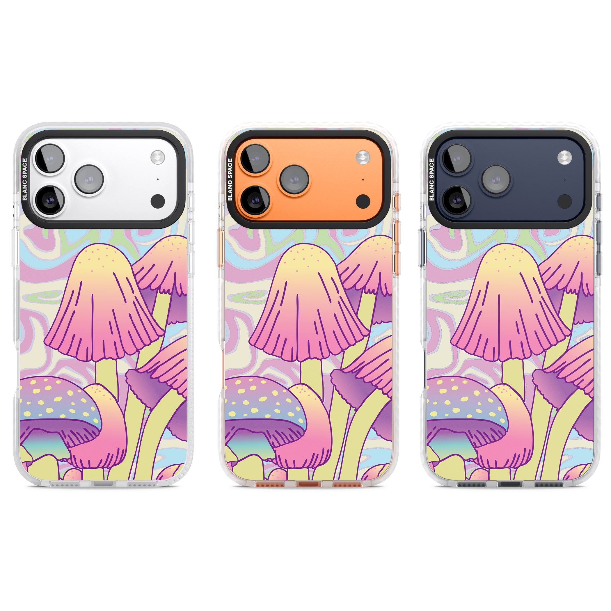 Shroomin' iPhone 17 Pro Impact Clear Phone Case APT Impact Protection