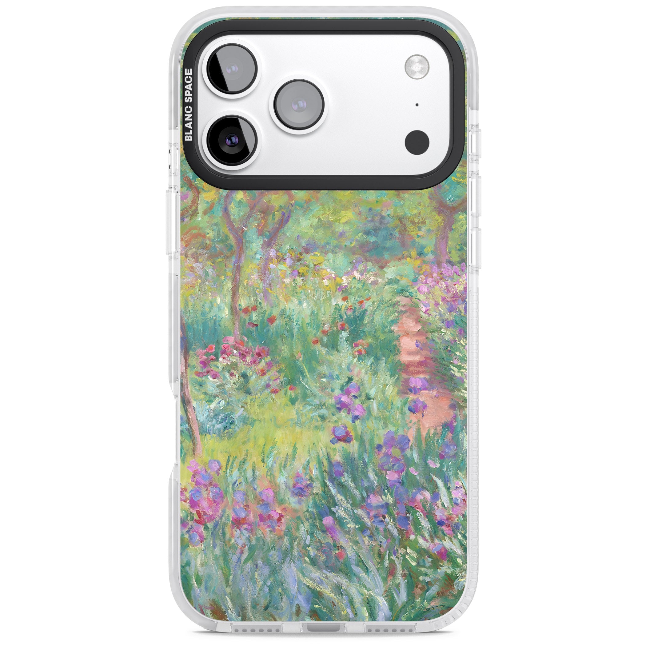 Garden in Giverny iPhone 17 Pro Impact Clear Phone Case
