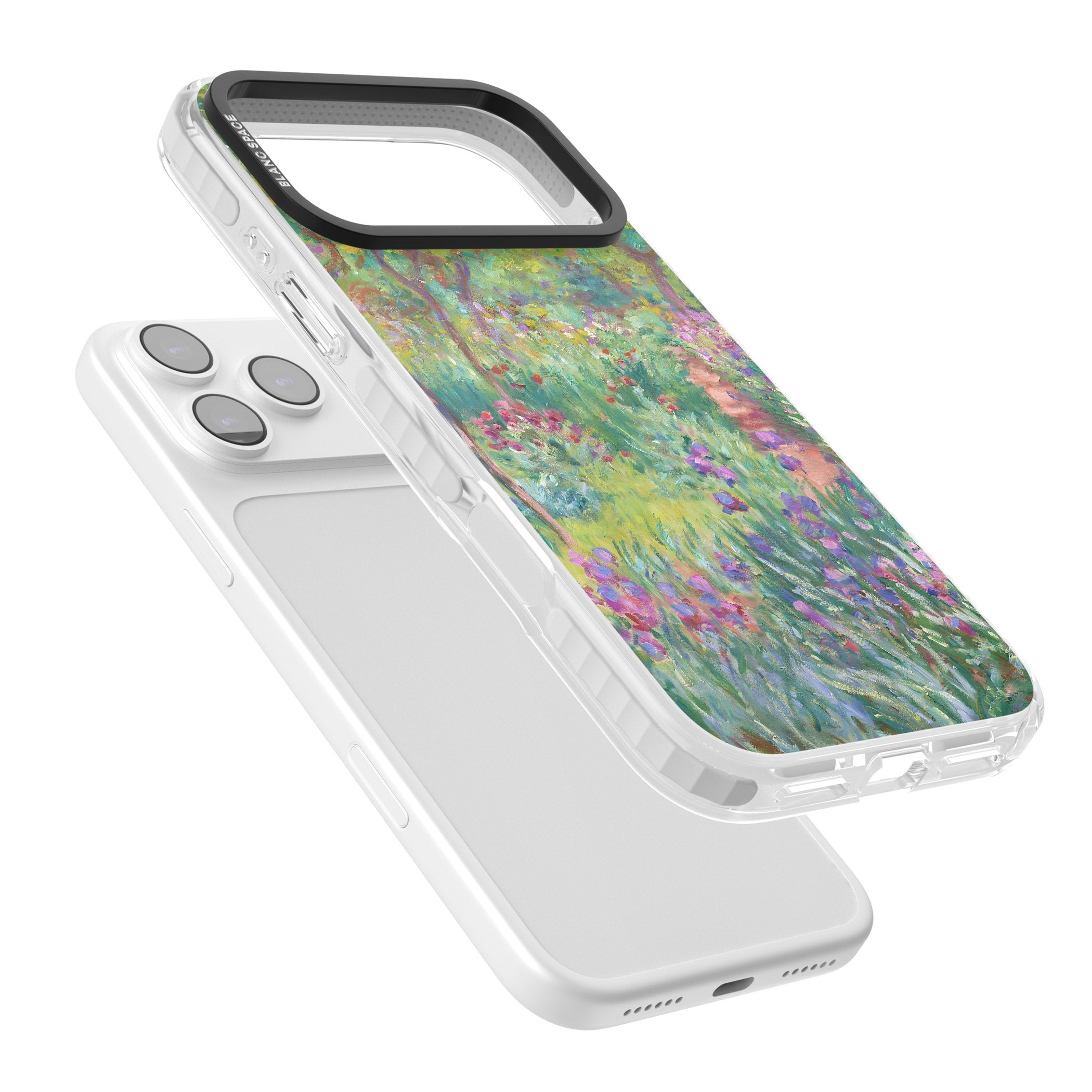 Garden in Giverny iPhone 17 Pro Impact Clear Phone Case Colours
