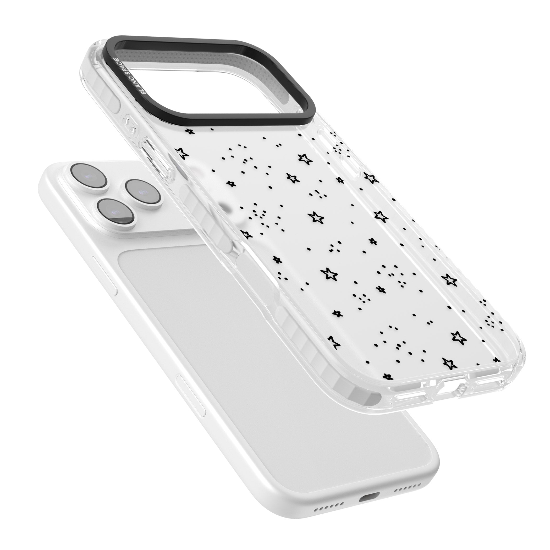 Starry Night Sky iPhone 17 Pro Max Impact Clear Phone Case Colours