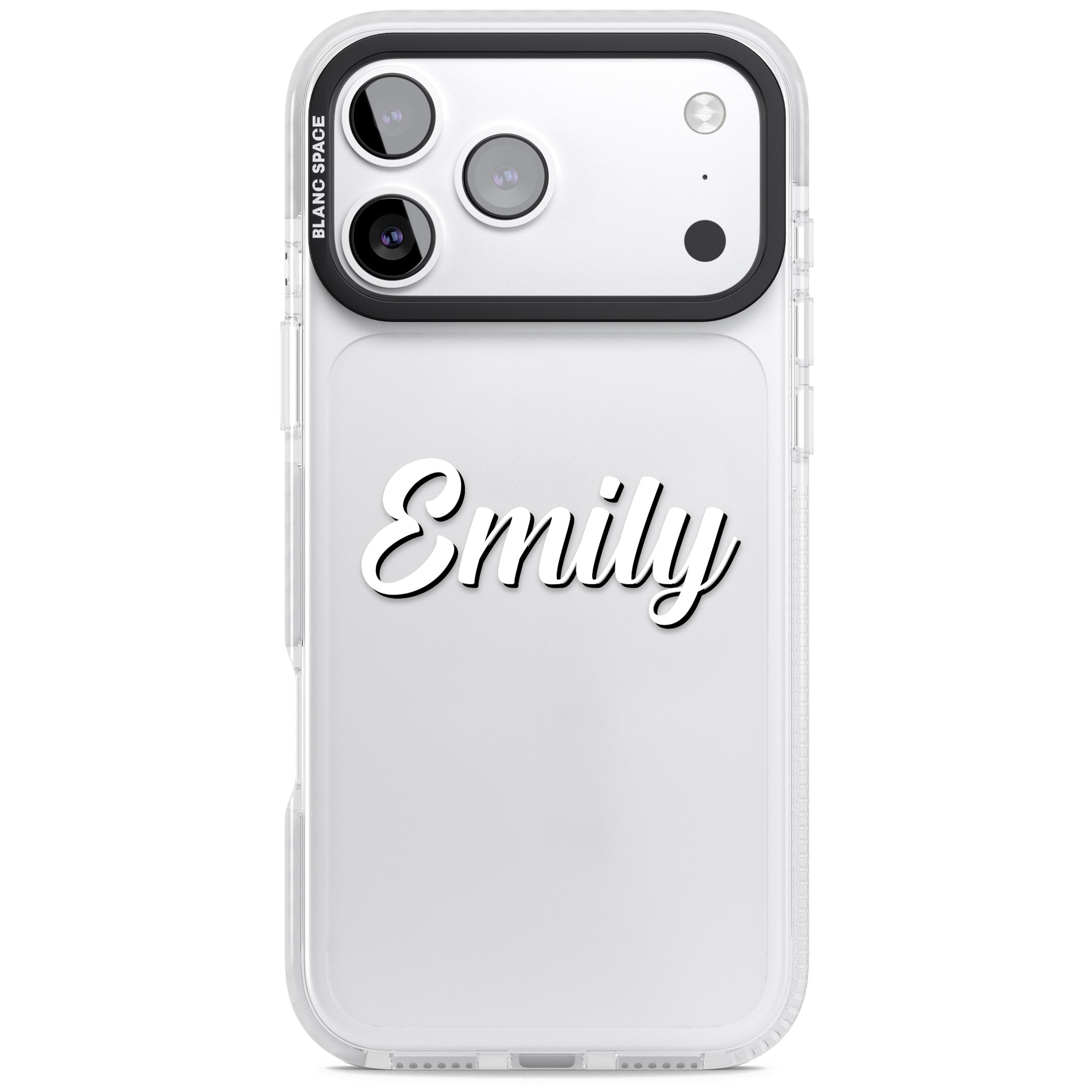 Personalised Cute Name iPhone 17 Pro Max Impact Clear Phone Case