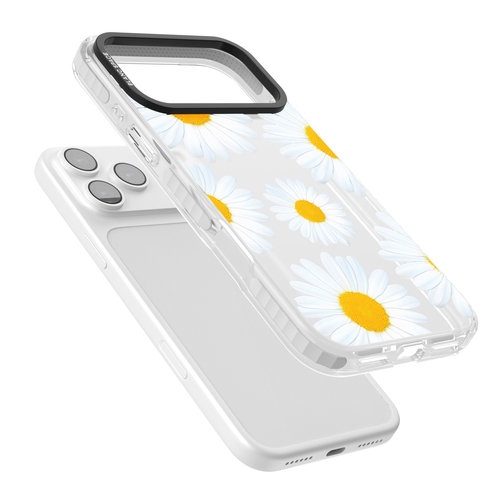 Summer Daisy iPhone 17 Pro Impact Clear Phone Case Colours