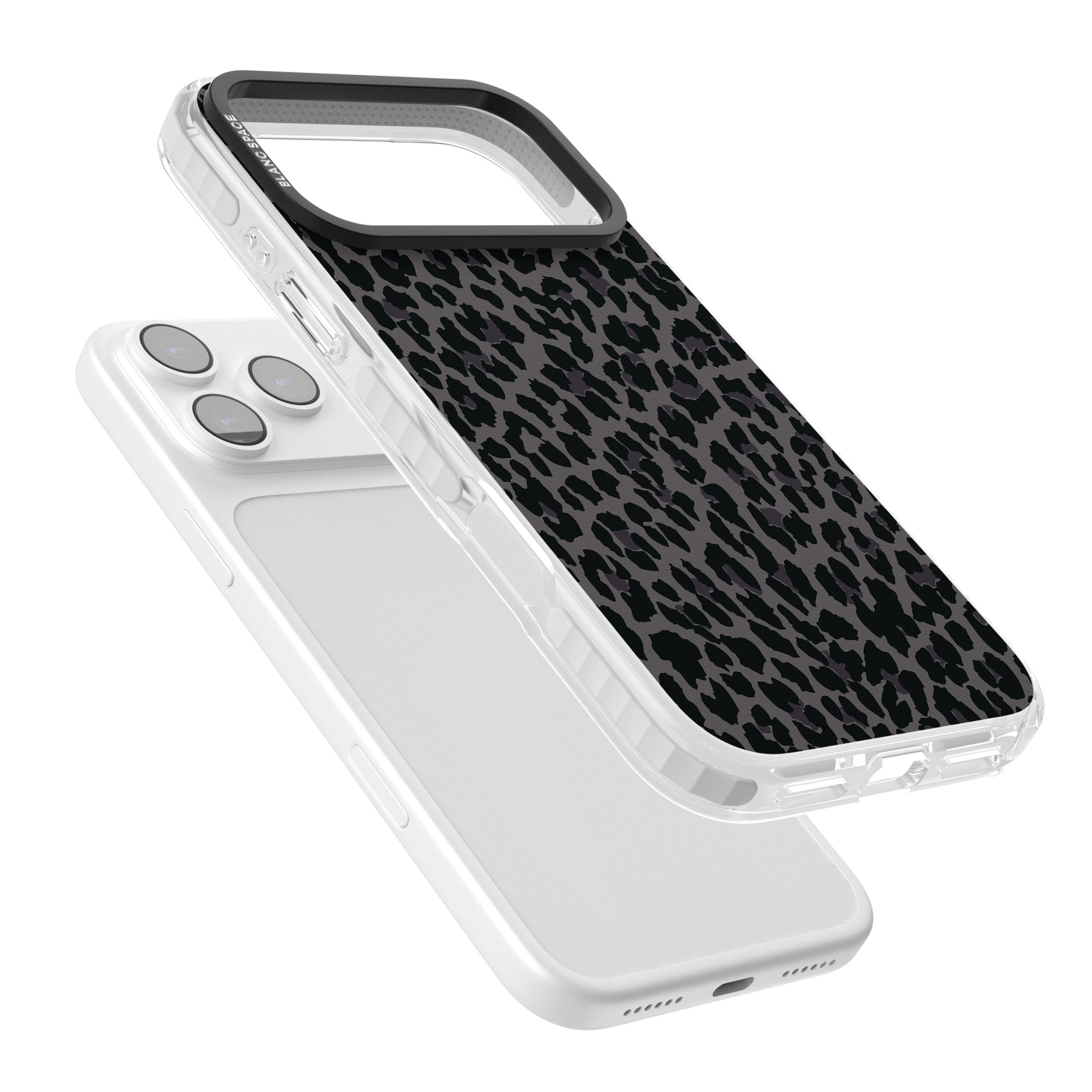 Dark Animal Print iPhone 17 Pro Max Impact Clear Phone Case Colours