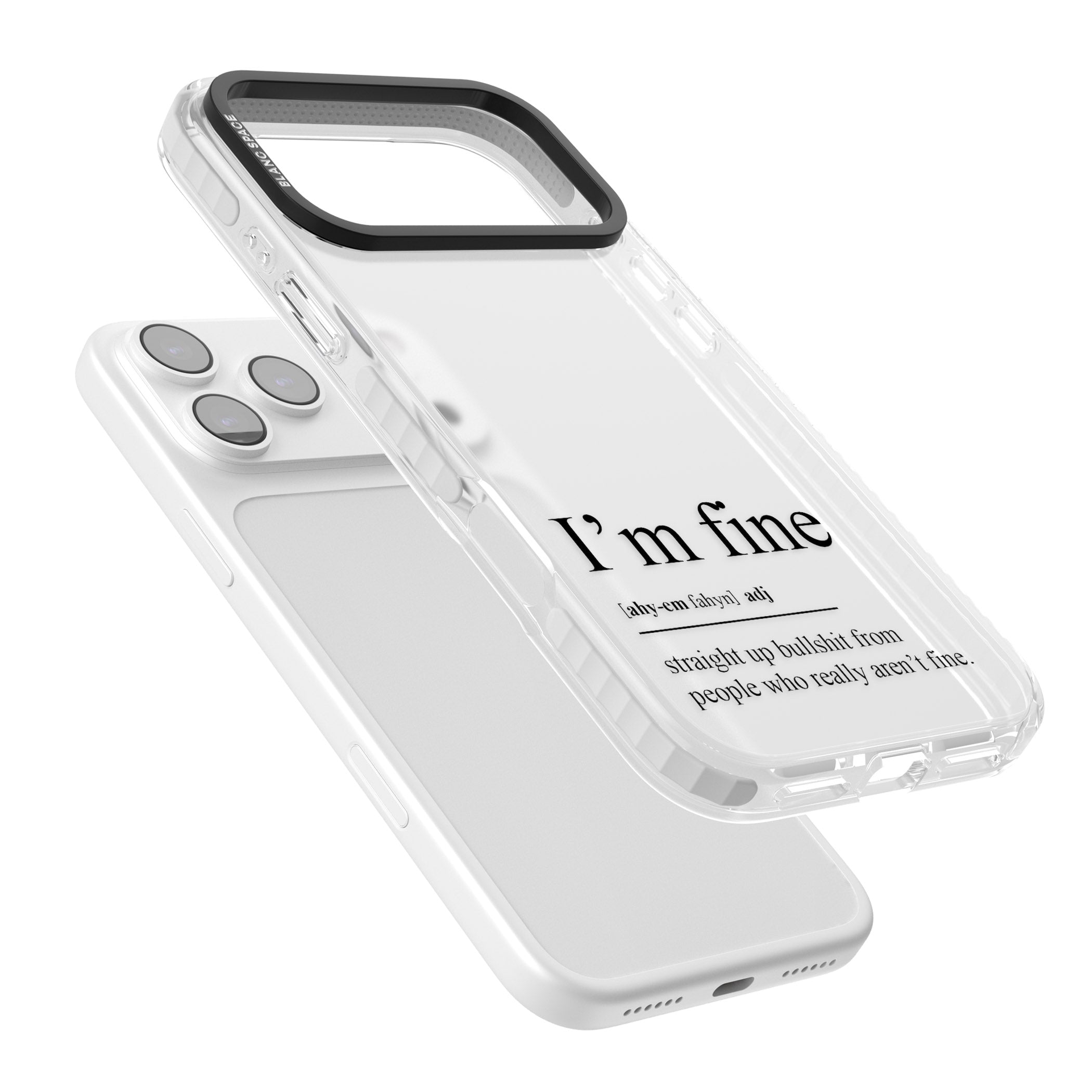 Im Fine iPhone 17 Pro Impact Clear Phone Case Colours