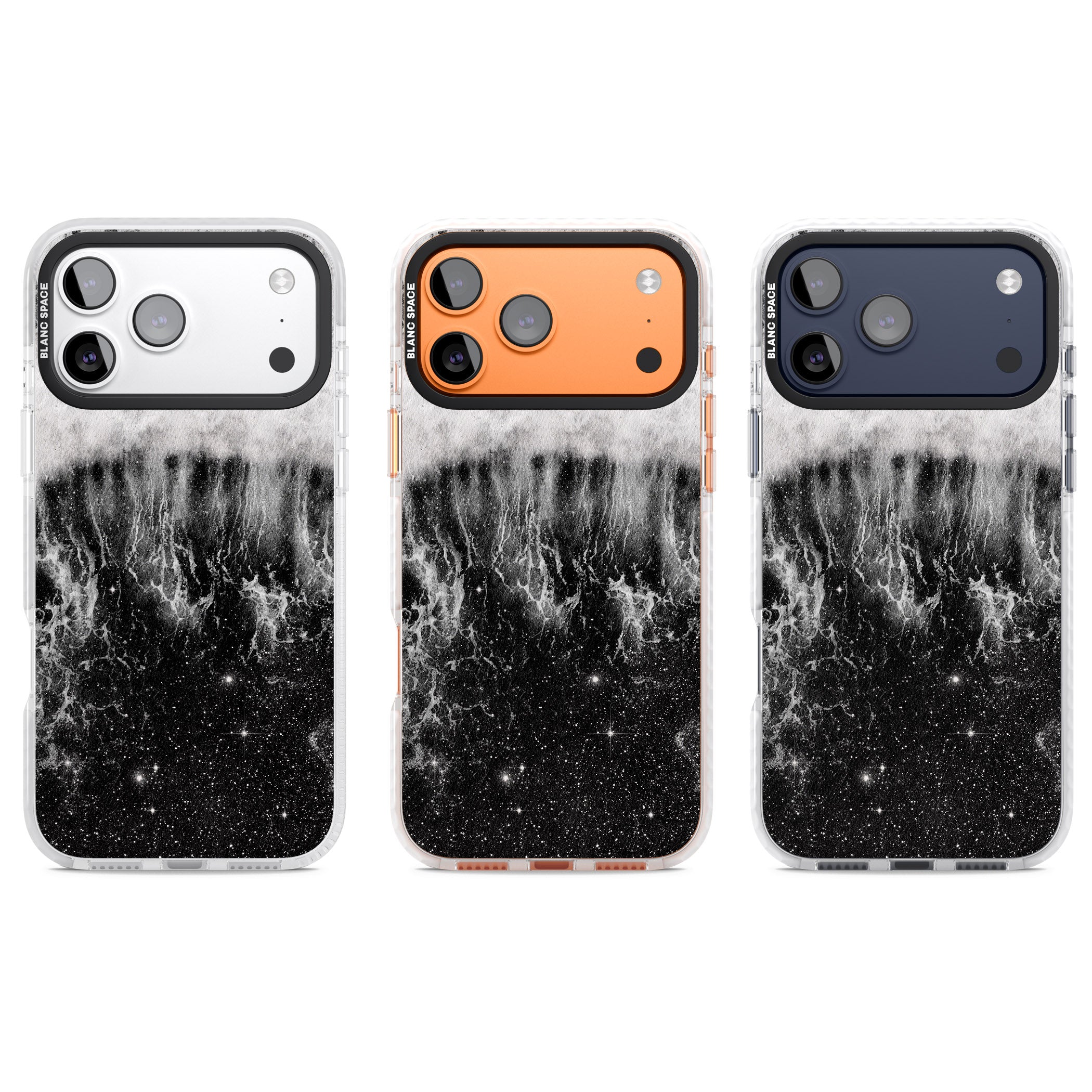 Deep Wave iPhone 17 Pro Impact Clear Phone Case APT Impact Protection