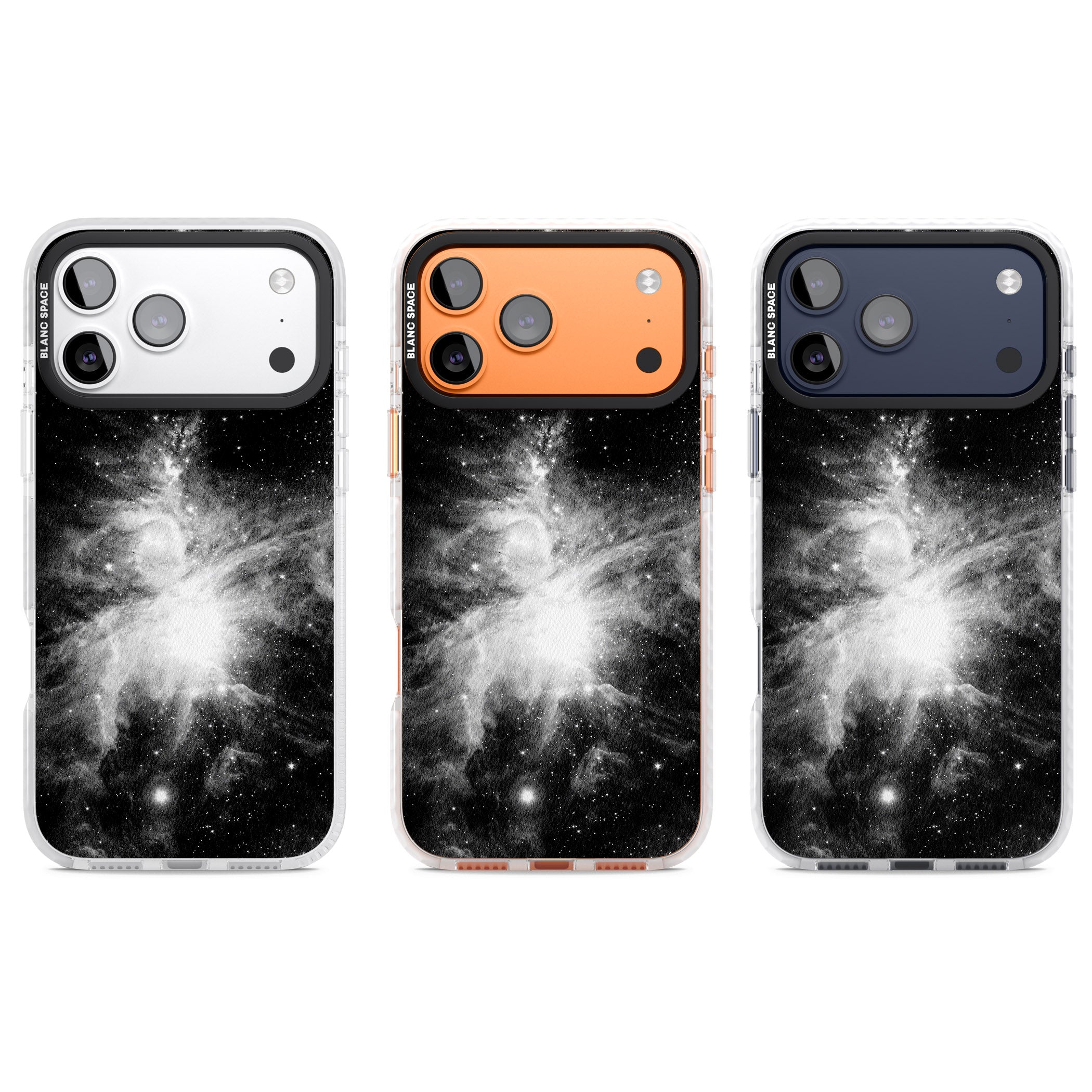 Galaxy Swirl iPhone 17 Pro Impact Clear Phone Case APT Impact Protection