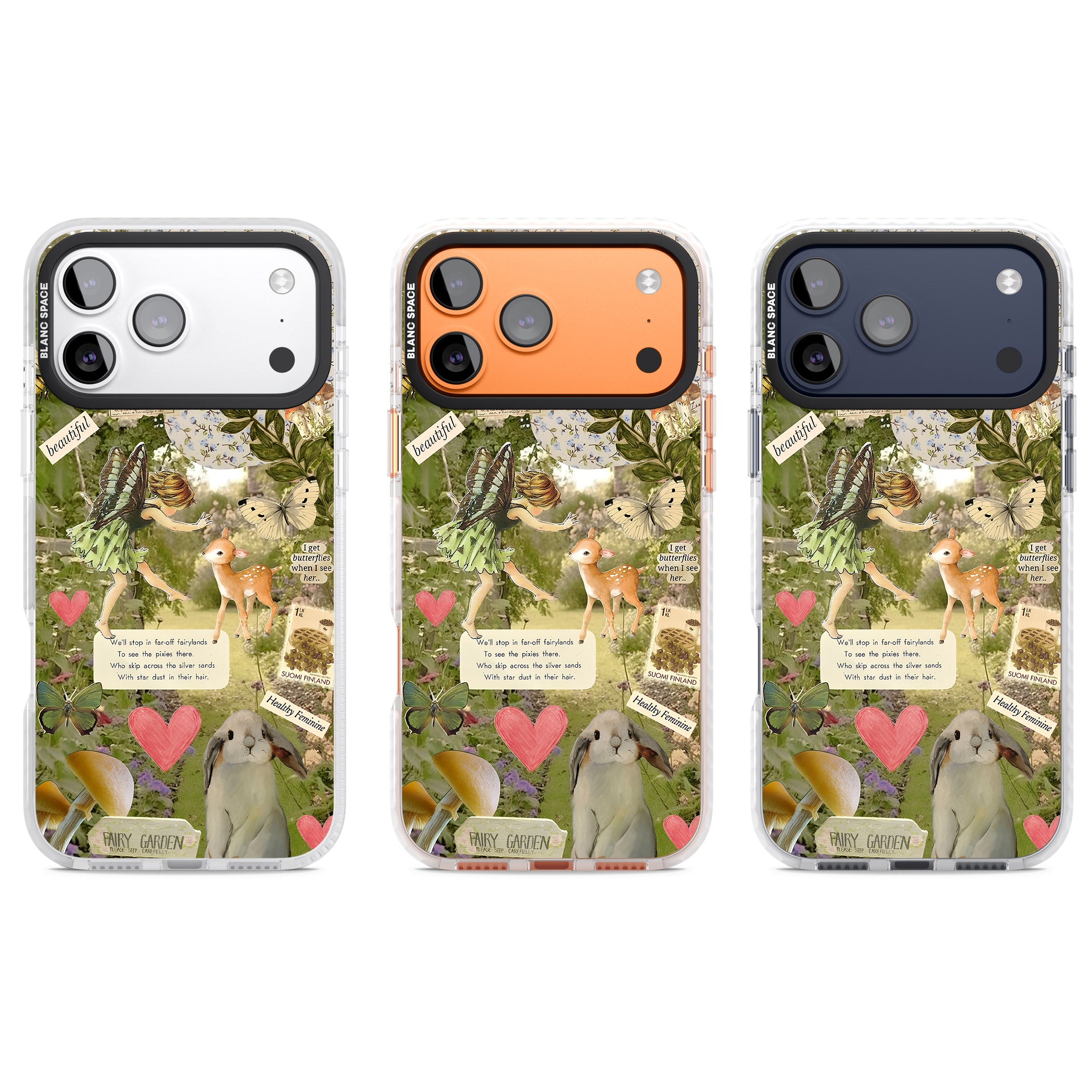 Soft Fairy iPhone 17 Pro Impact Clear Phone Case APT Impact Protection