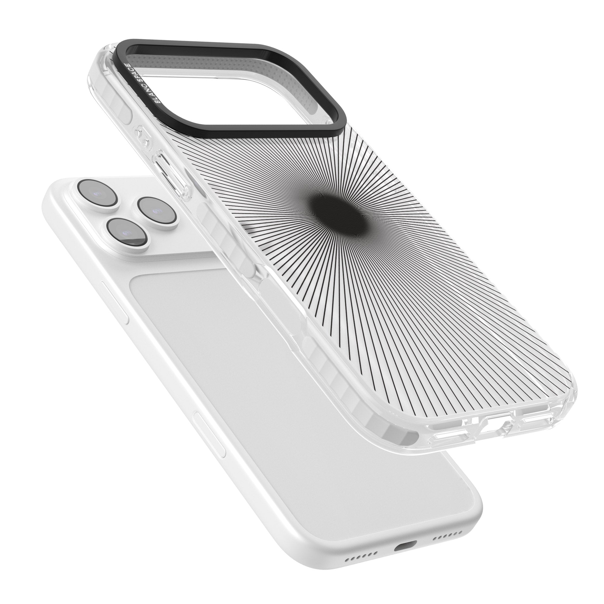 Sunburst iPhone 17 Pro Impact Clear Phone Case Colours