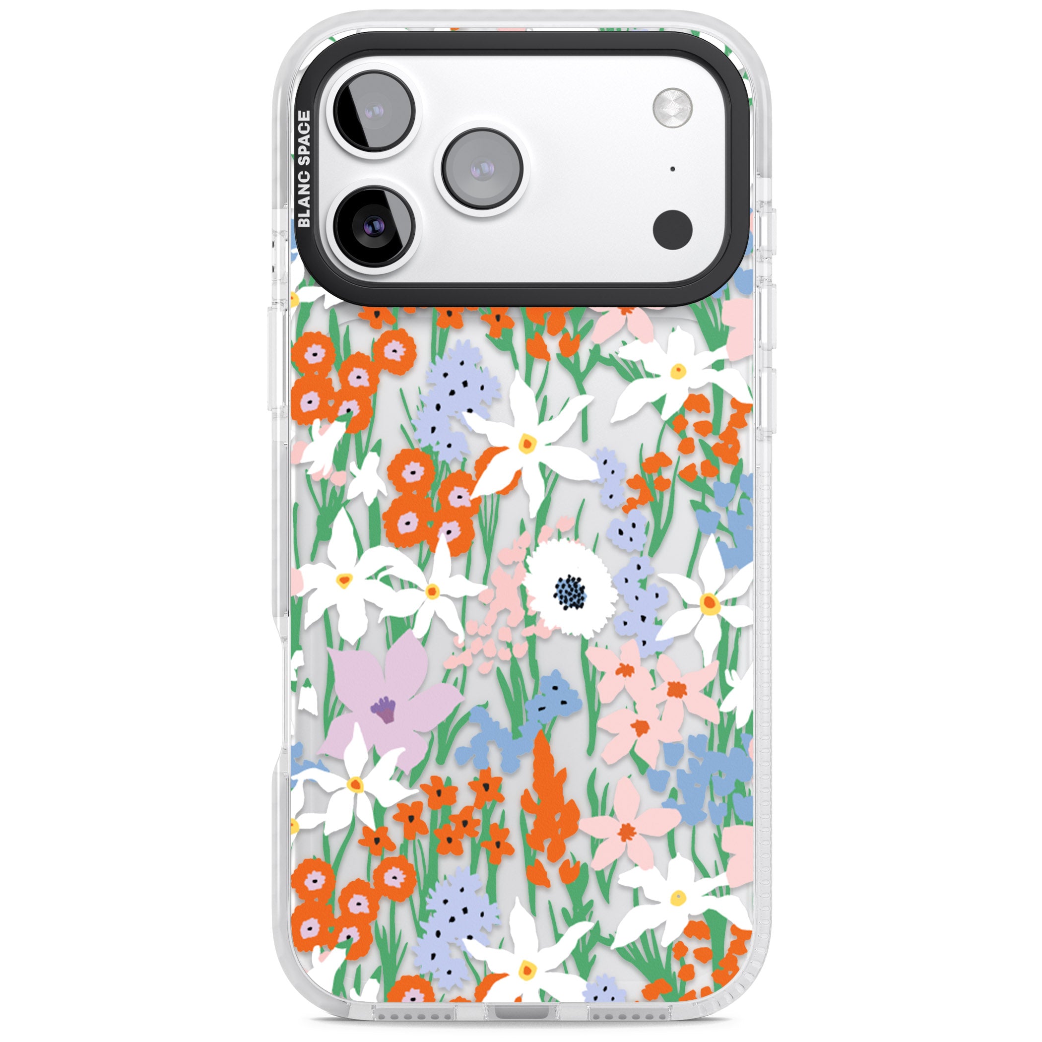 Floral Bouquet: Vibrant Blooms iPhone 17 Pro Impact Clear Phone Case