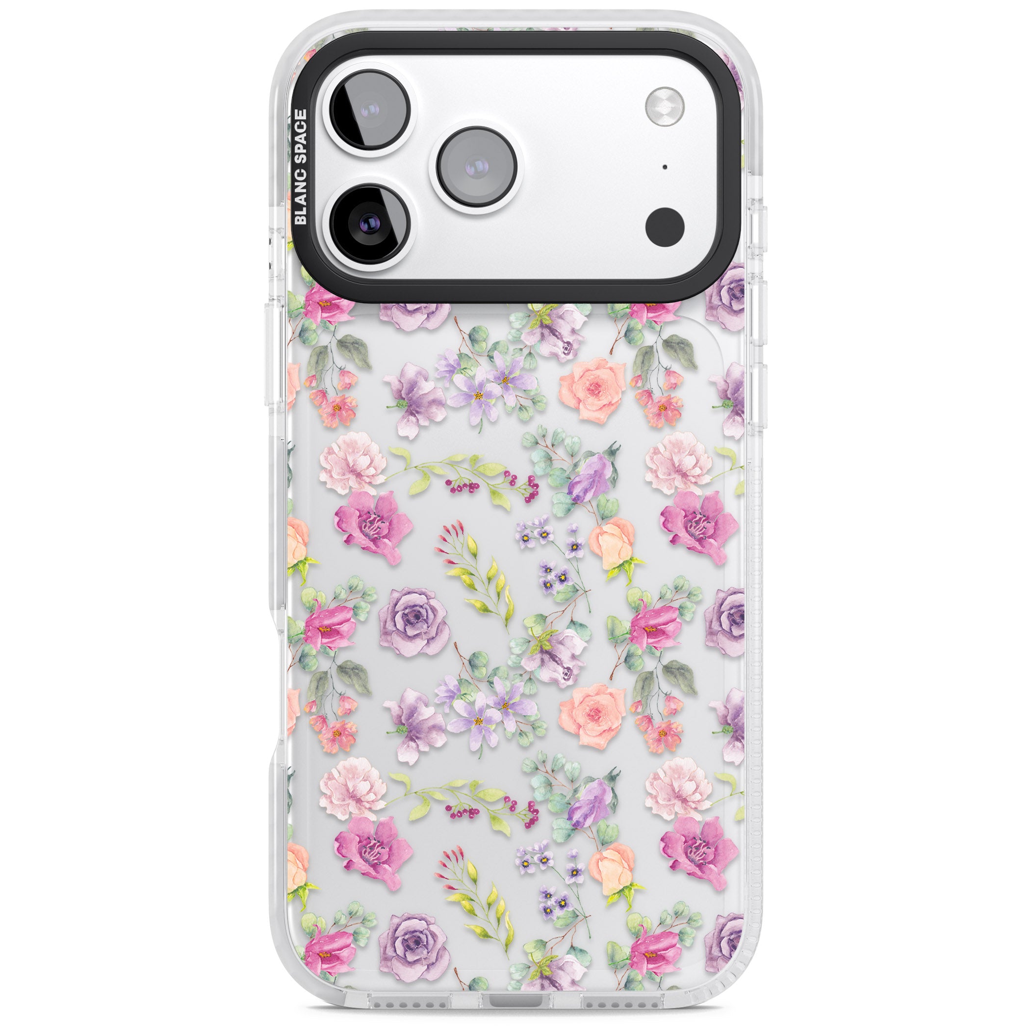 Sunday Flowers iPhone 17 Pro Impact Clear Phone Case