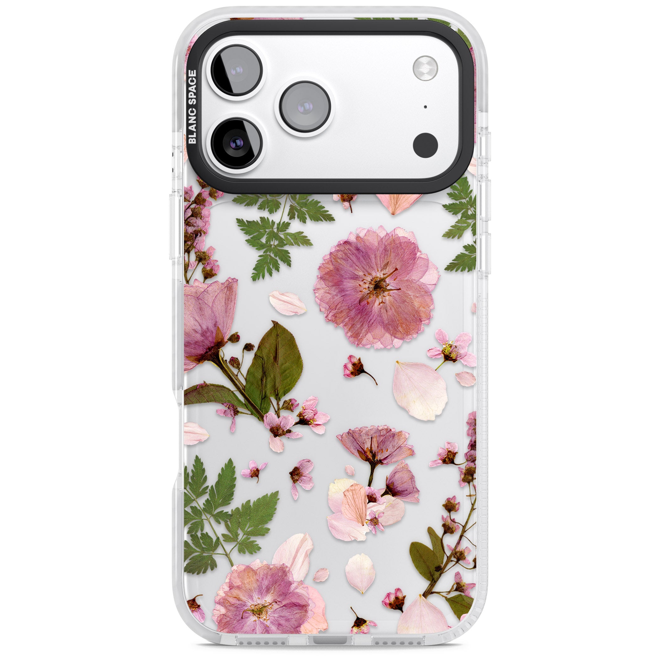Blossom Bouquet iPhone 17 Pro Impact Clear Phone Case
