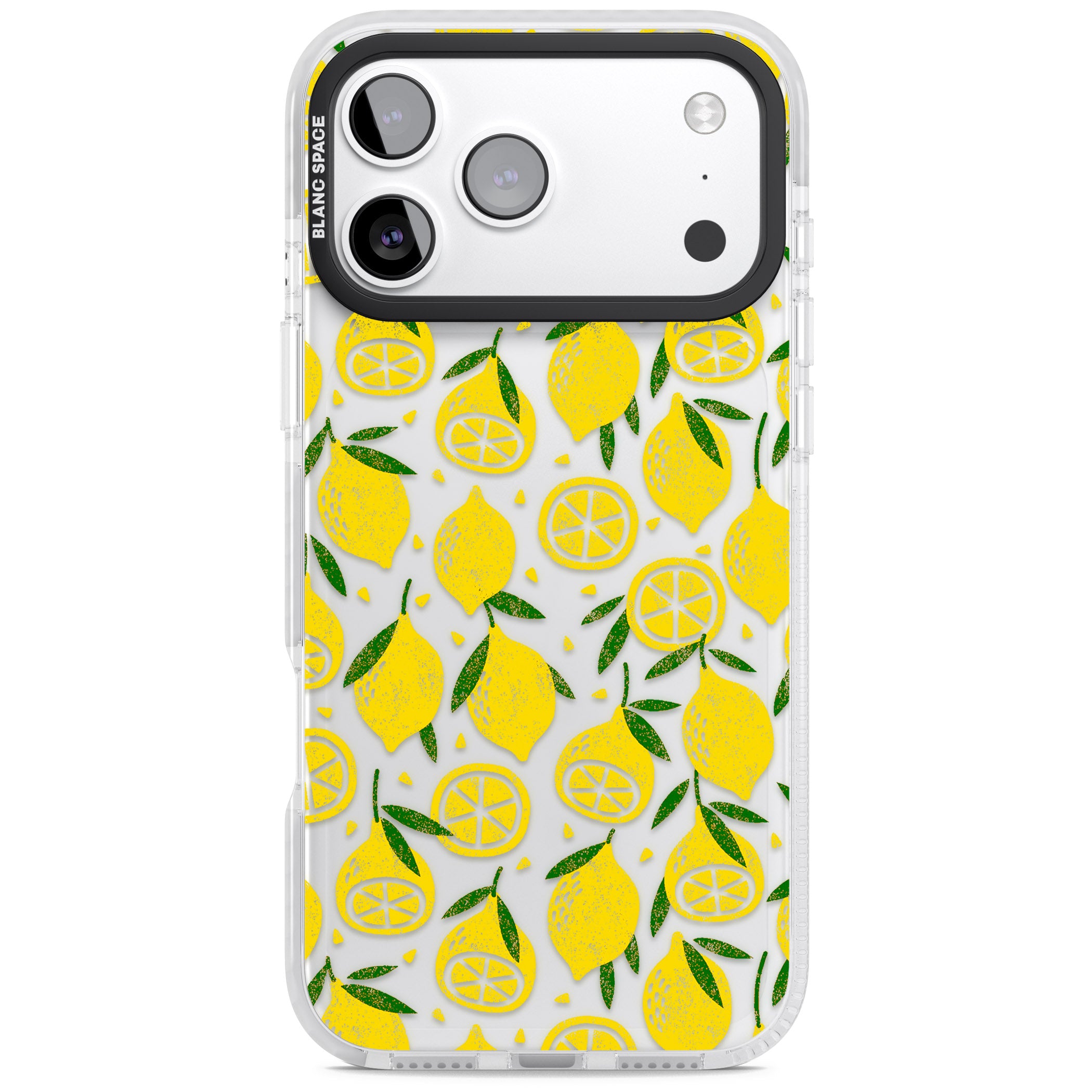 Lemon Delight iPhone 17 Pro Impact Clear Phone Case