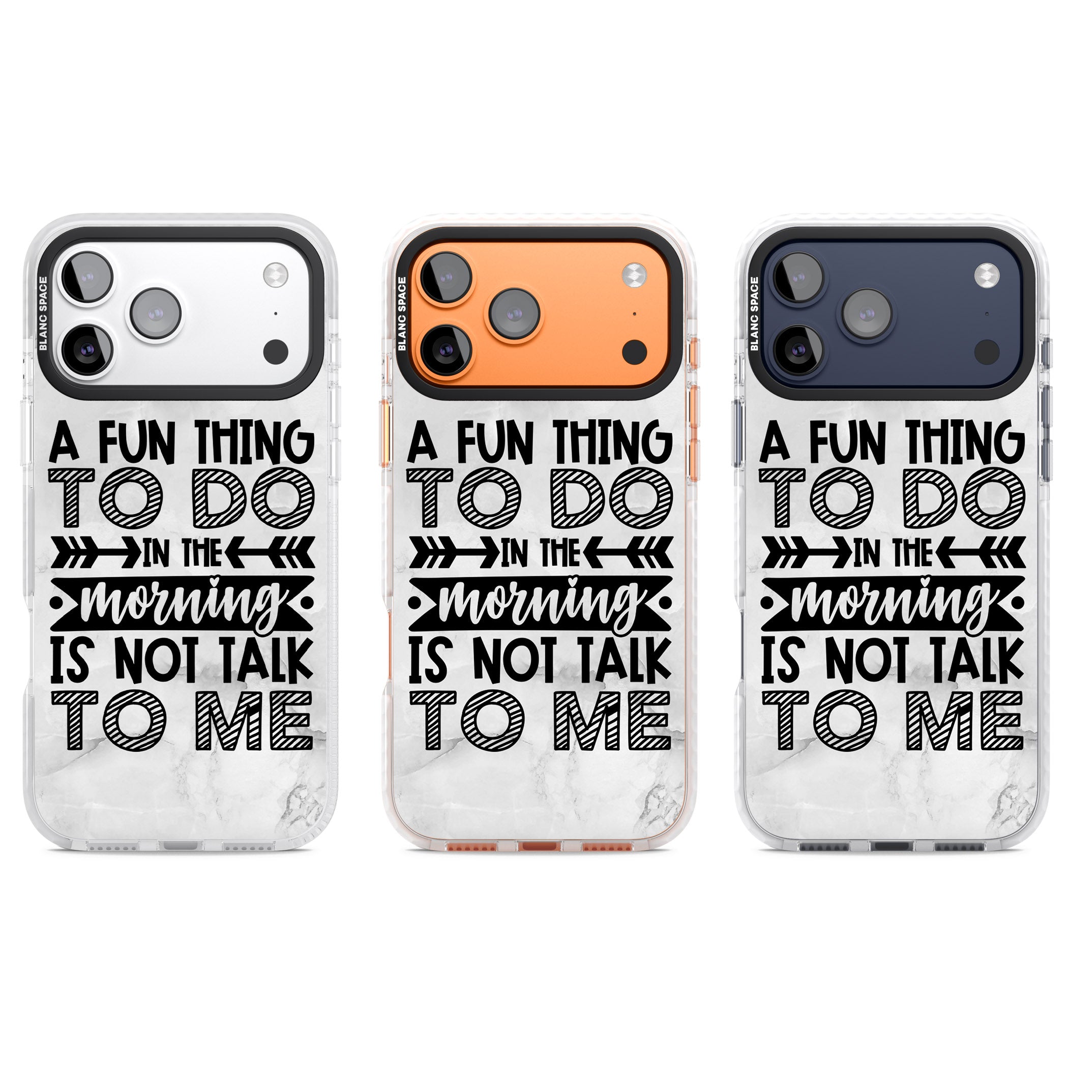 A Fun Thing To Do iPhone 17 Pro Impact Clear Phone Case APT Impact Protection