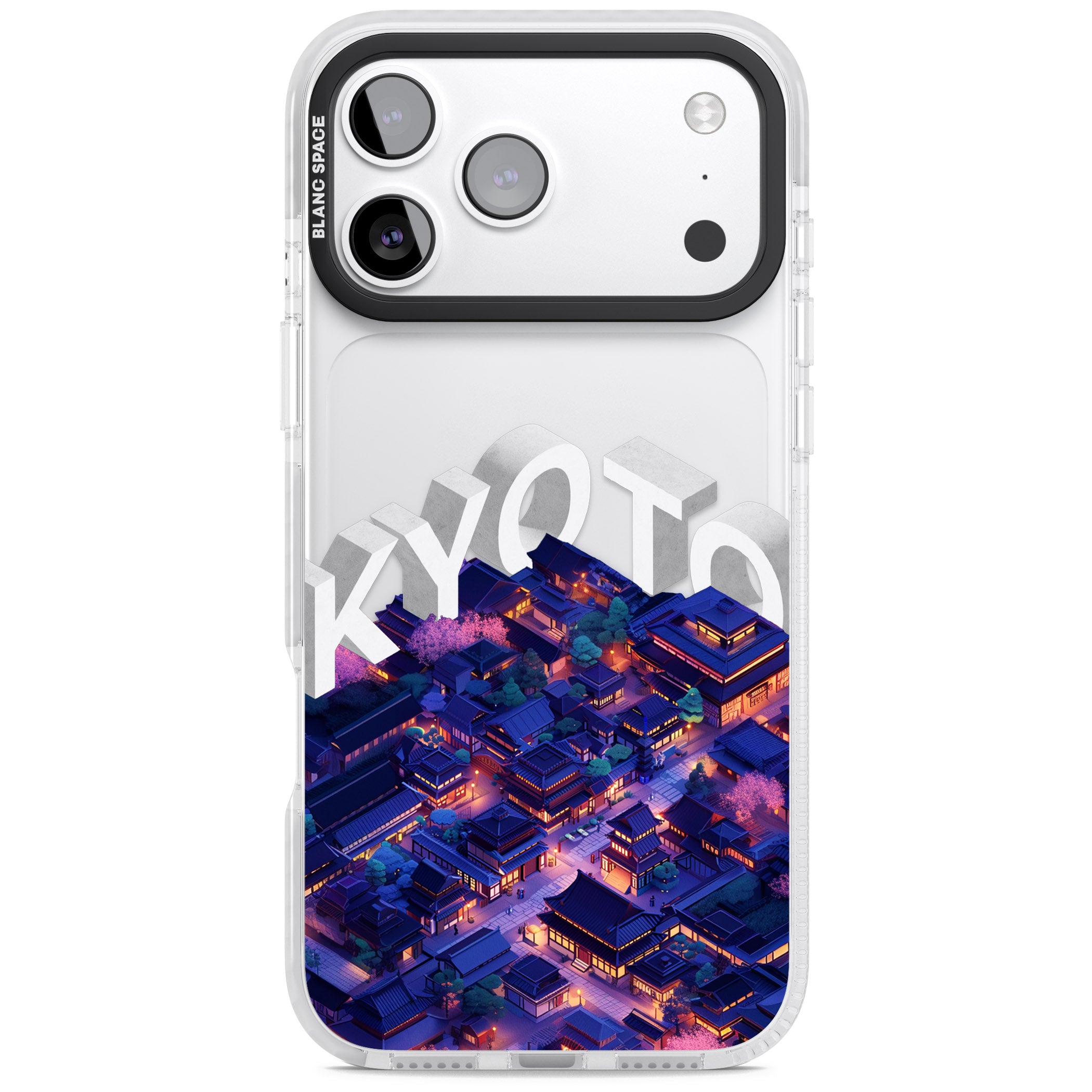 Kyoto iPhone 17 Pro Impact Clear Phone Case