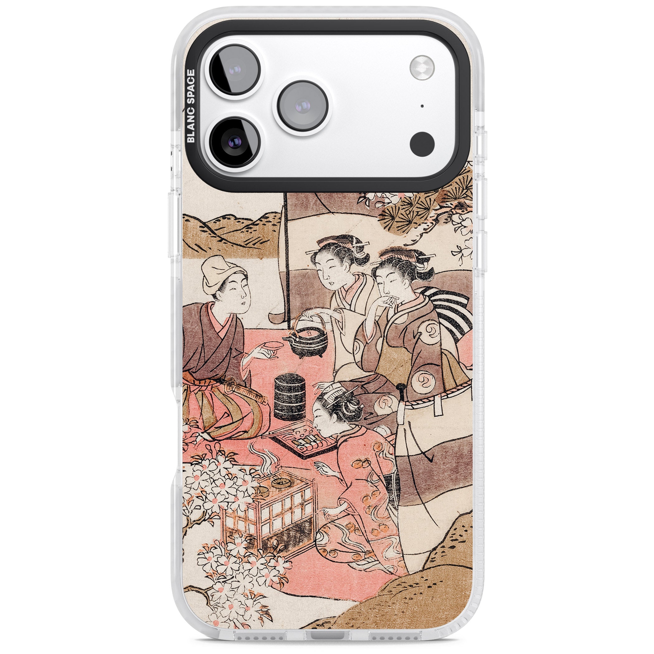 Japanese Afternoon Tea iPhone 17 Pro Impact Clear Phone Case