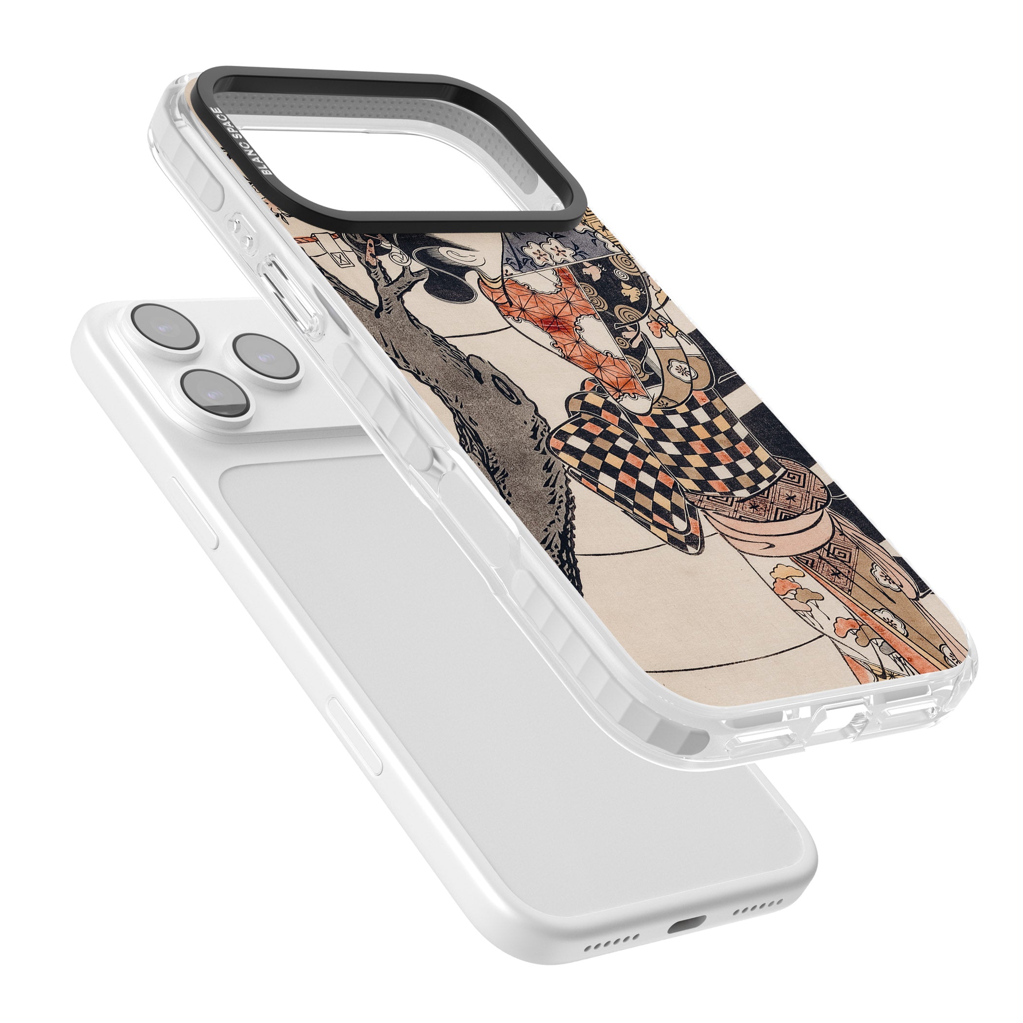 Vintage Japan iPhone 17 Pro Impact Clear Phone Case Colours