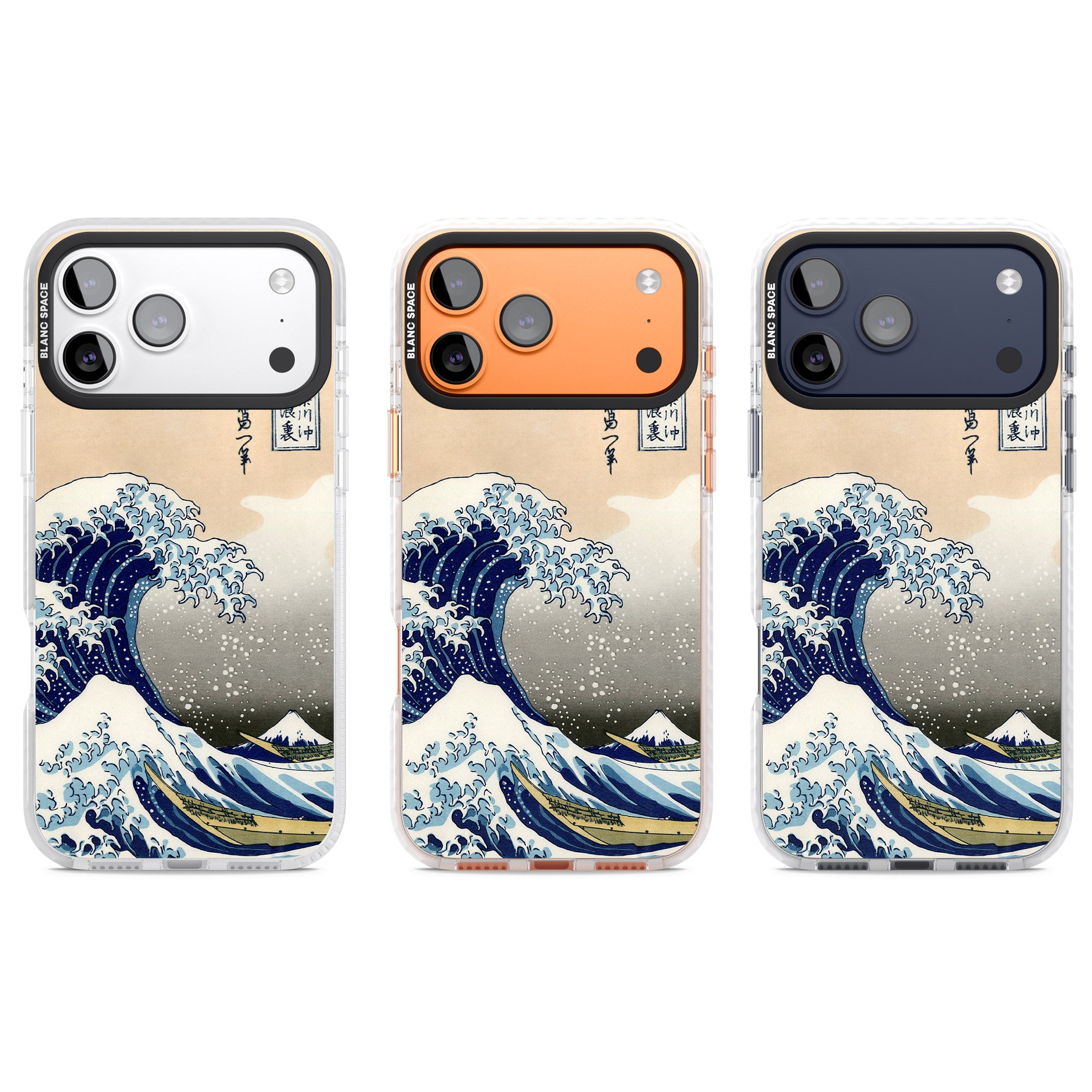 Great Wave iPhone 17 Pro Impact Clear Phone Case APT Impact Protection