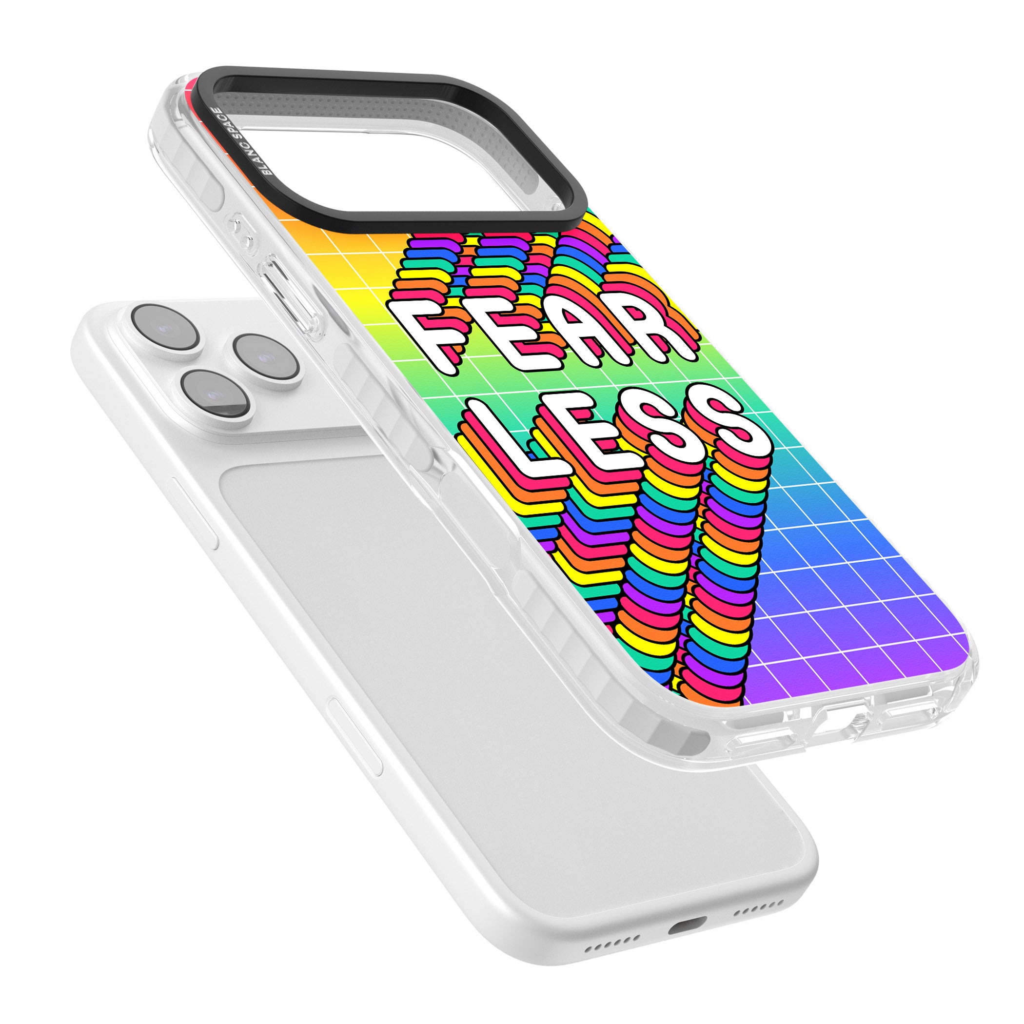 Fearless iPhone 17 Pro Impact Clear Phone Case Colours