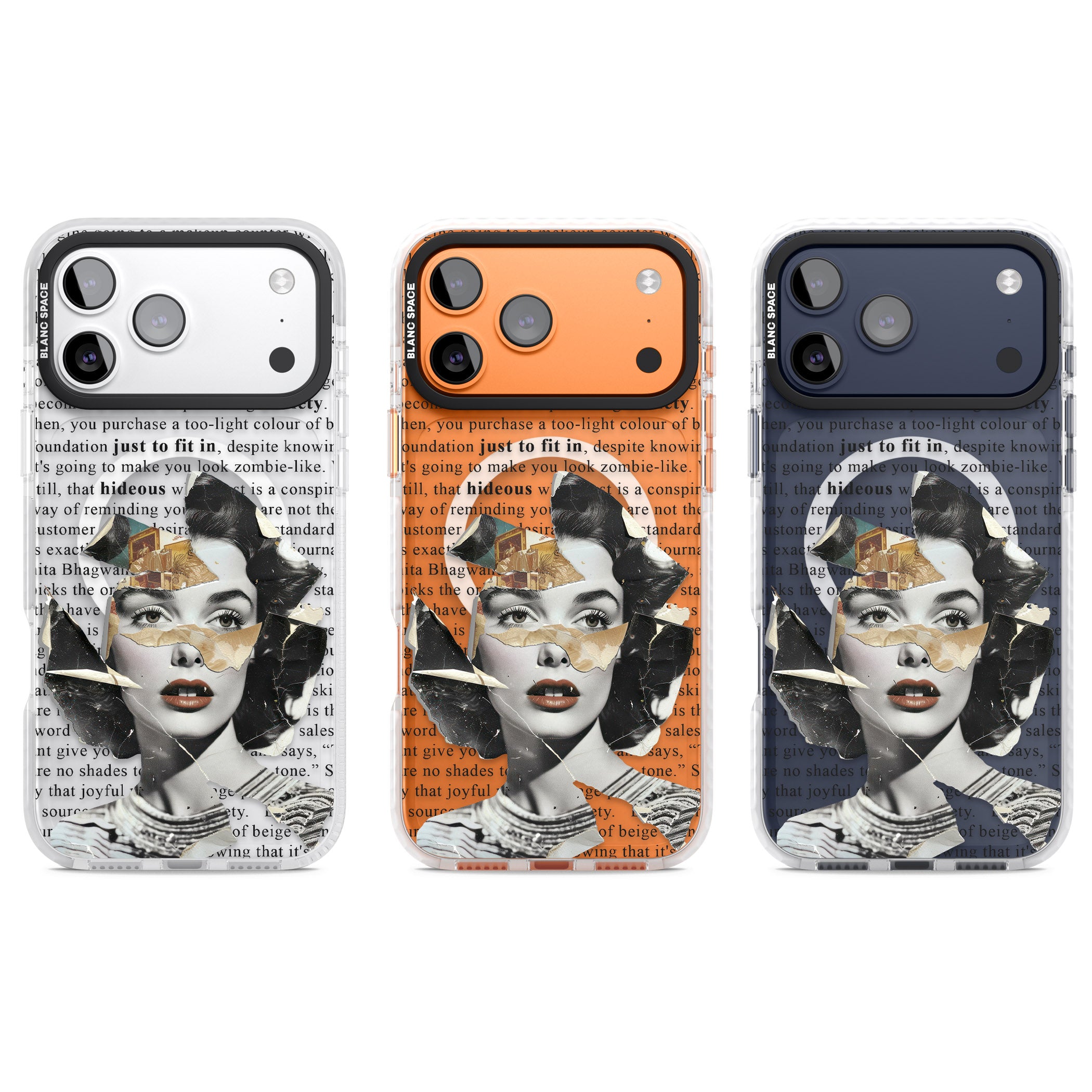 Beauty Is Within iPhone 17 Pro Impact Pro Clear Phone Case APT Impact Protection